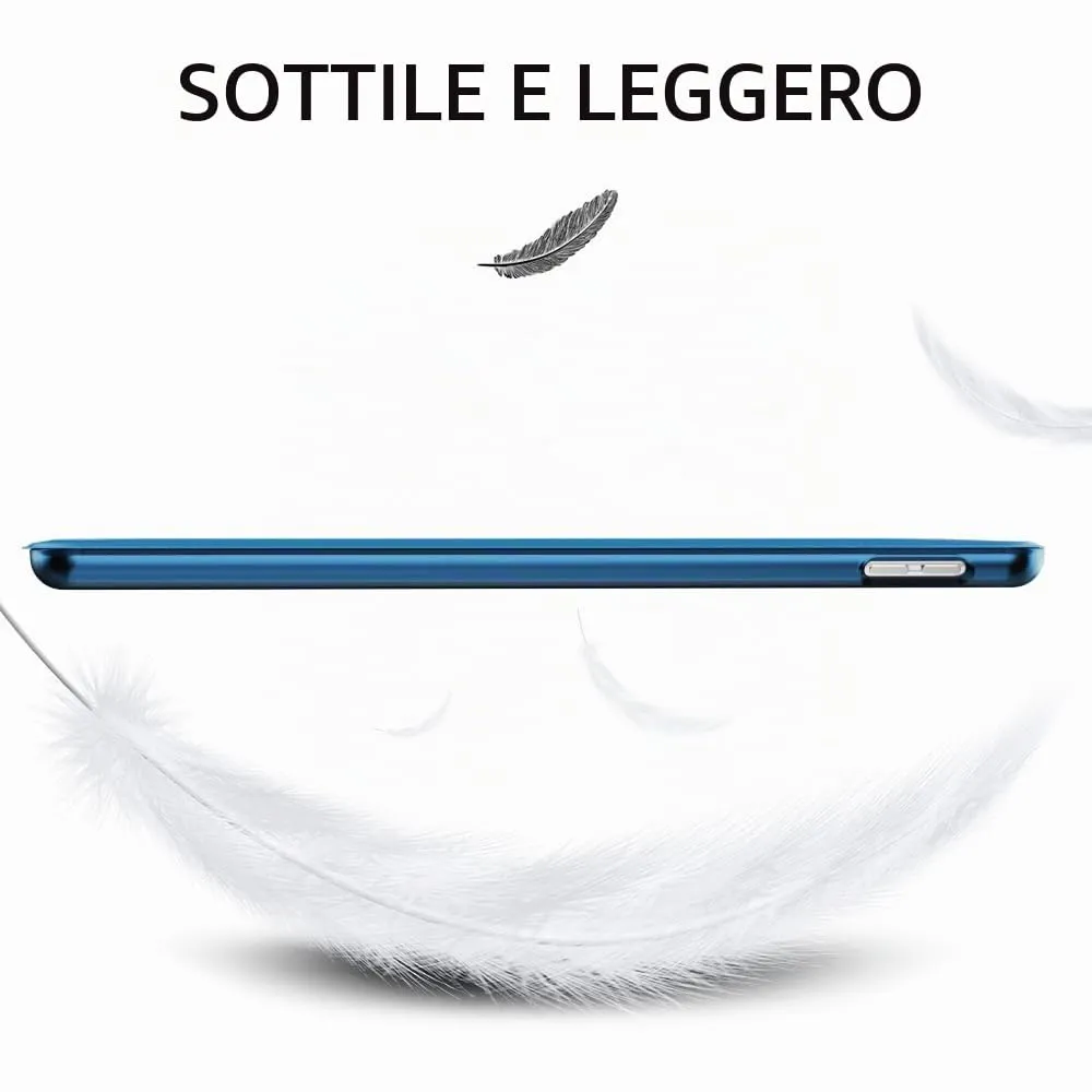 MoKo Cover for iPad 9th/8th/7th Gen 10.2" (2021/2020/2019), Blu Mare Scuro - immagine 8