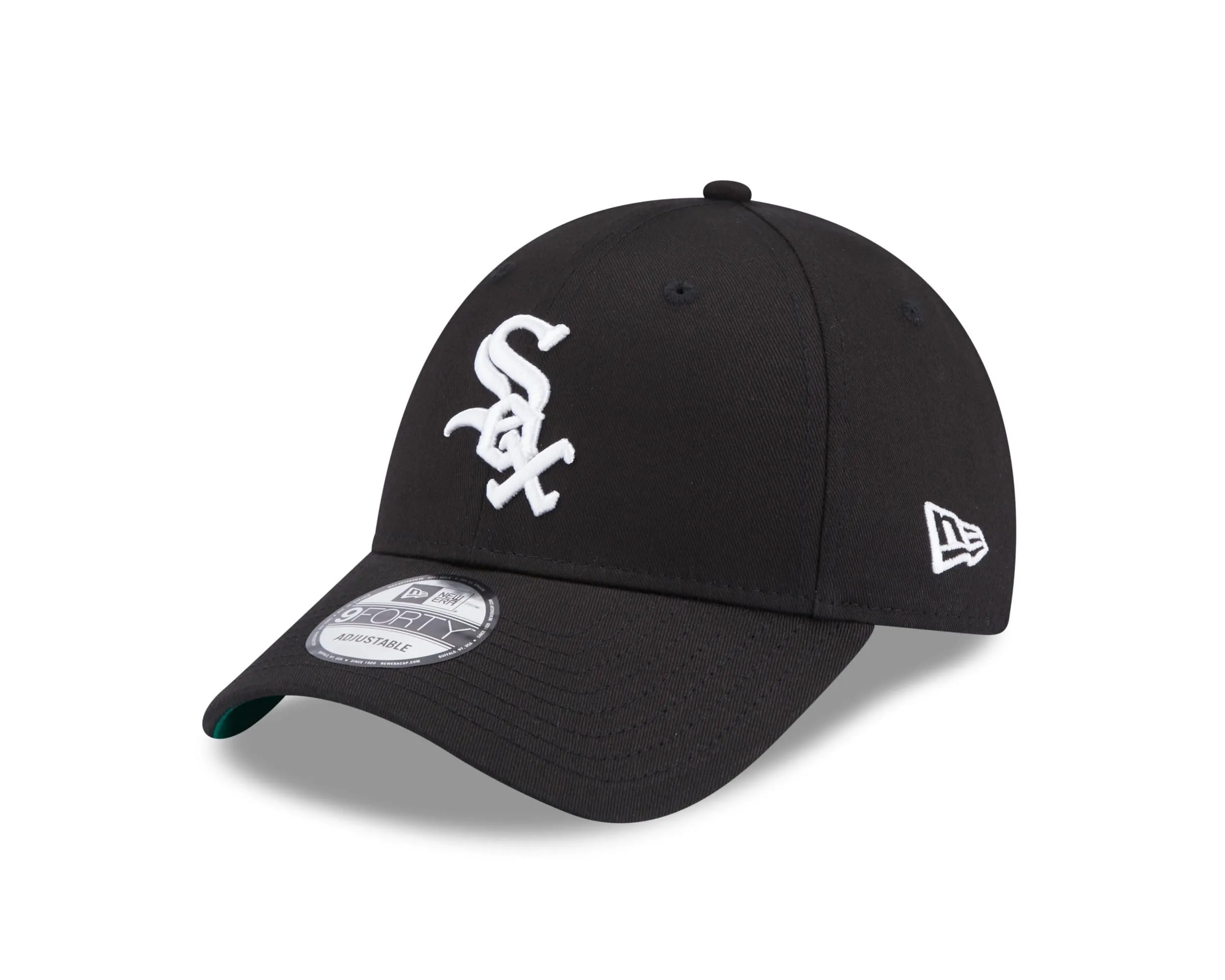 New Era Chicago White Sox MLB 9Forty Strapback Cap - Black - One Size - immagine 2
