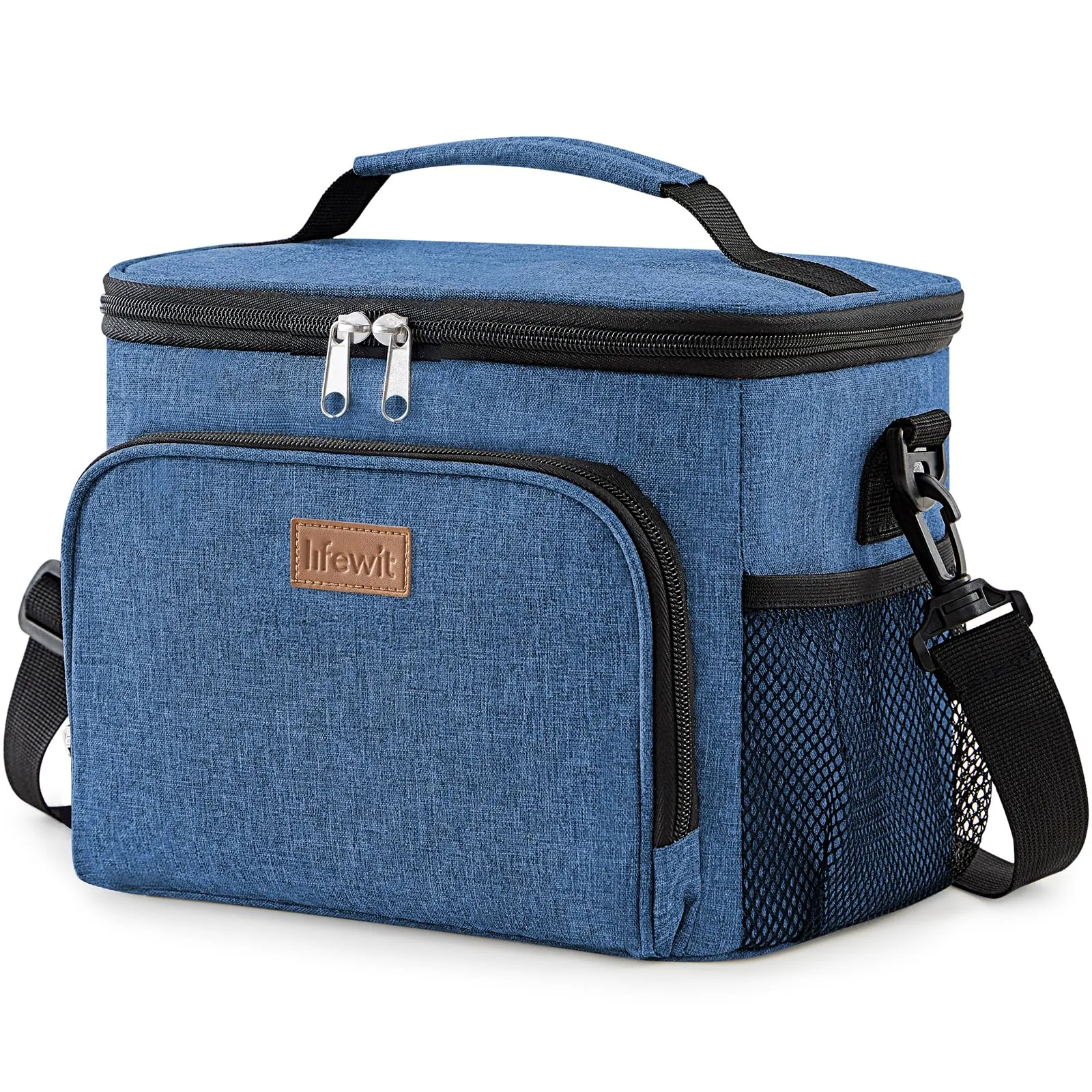 Lifewit Borsa Termica Porta Pranzo Impermeabile, 15L, Blu Scuro - immagine 1