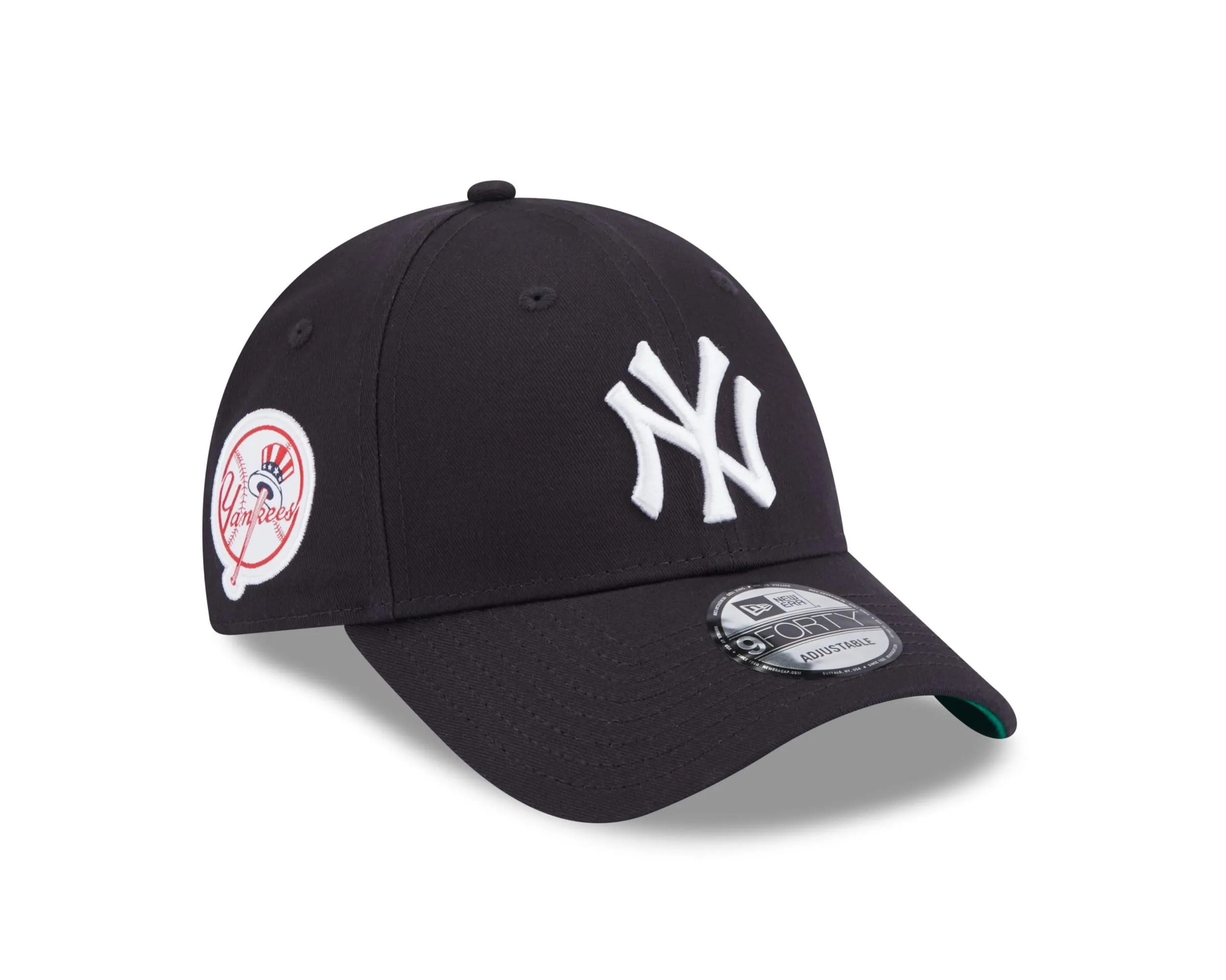 New Era New York Yankees MLB Baseball Cap Strapback Blue One Size - immagine 1