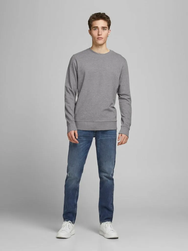 Jack & Jones Jjeholmen Noos 12136886 Felpa da uomo con girocollo, L - immagine 3
