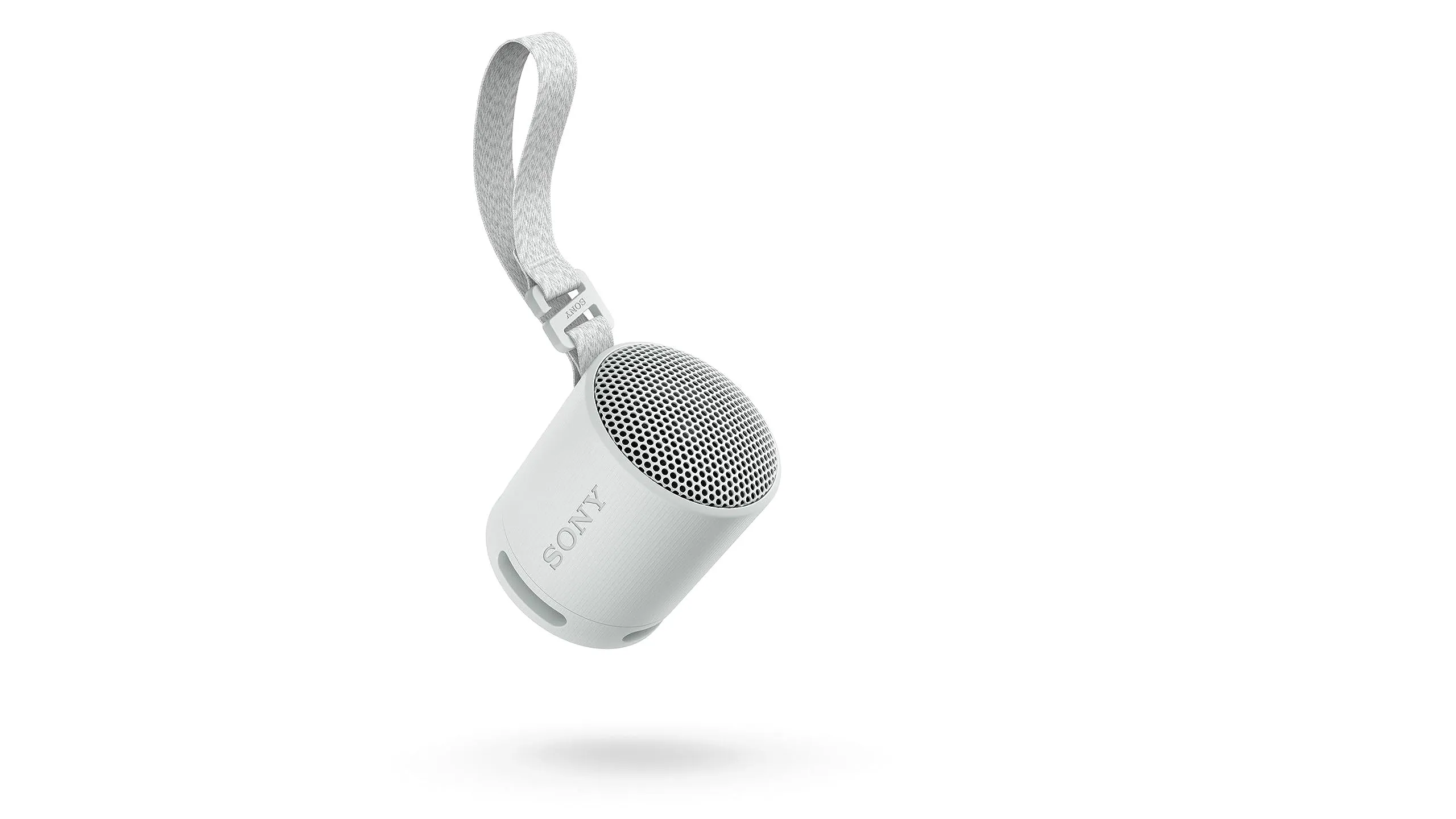 Sony SRS-XB100 Wireless Bluetooth Speaker, IP67 Water and Dust Resistant, 16-Hour Battery, Grey - immagine 2