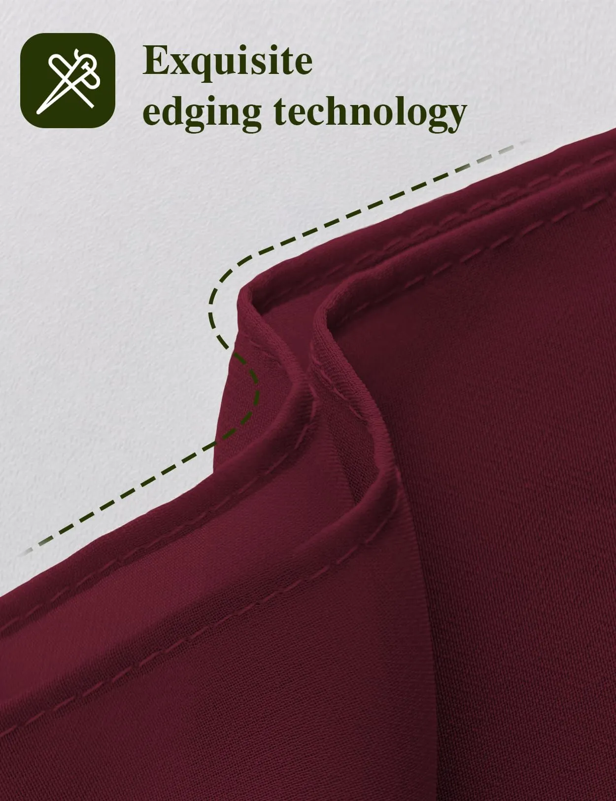 BEAUTELICATE Scialle Stola in Chiffon per Donna, Cabernet - Taglia unica - immagine 5