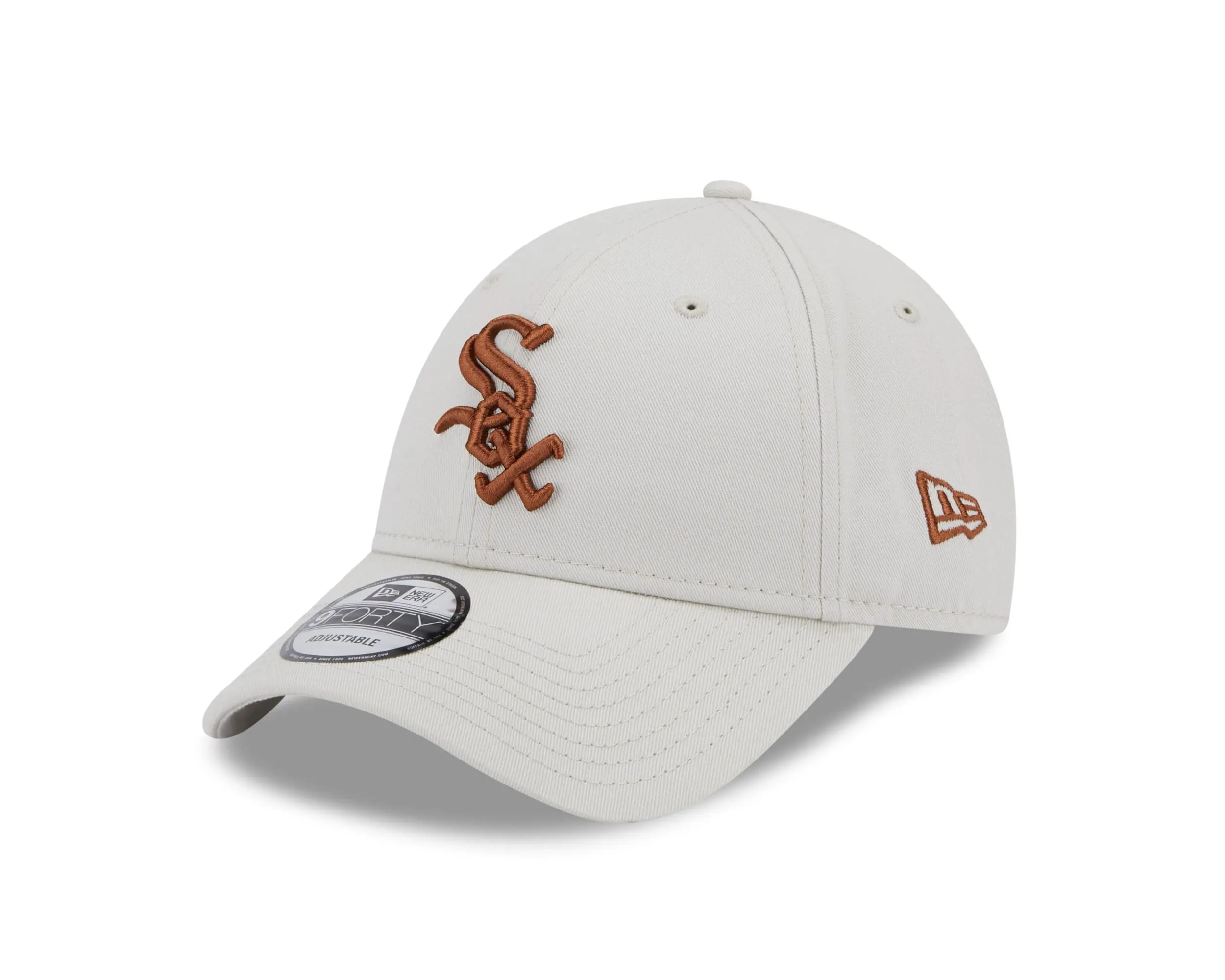 New Era Chicago White Sox MLB 9Forty Baseball Cap Beige - One Size - immagine 1