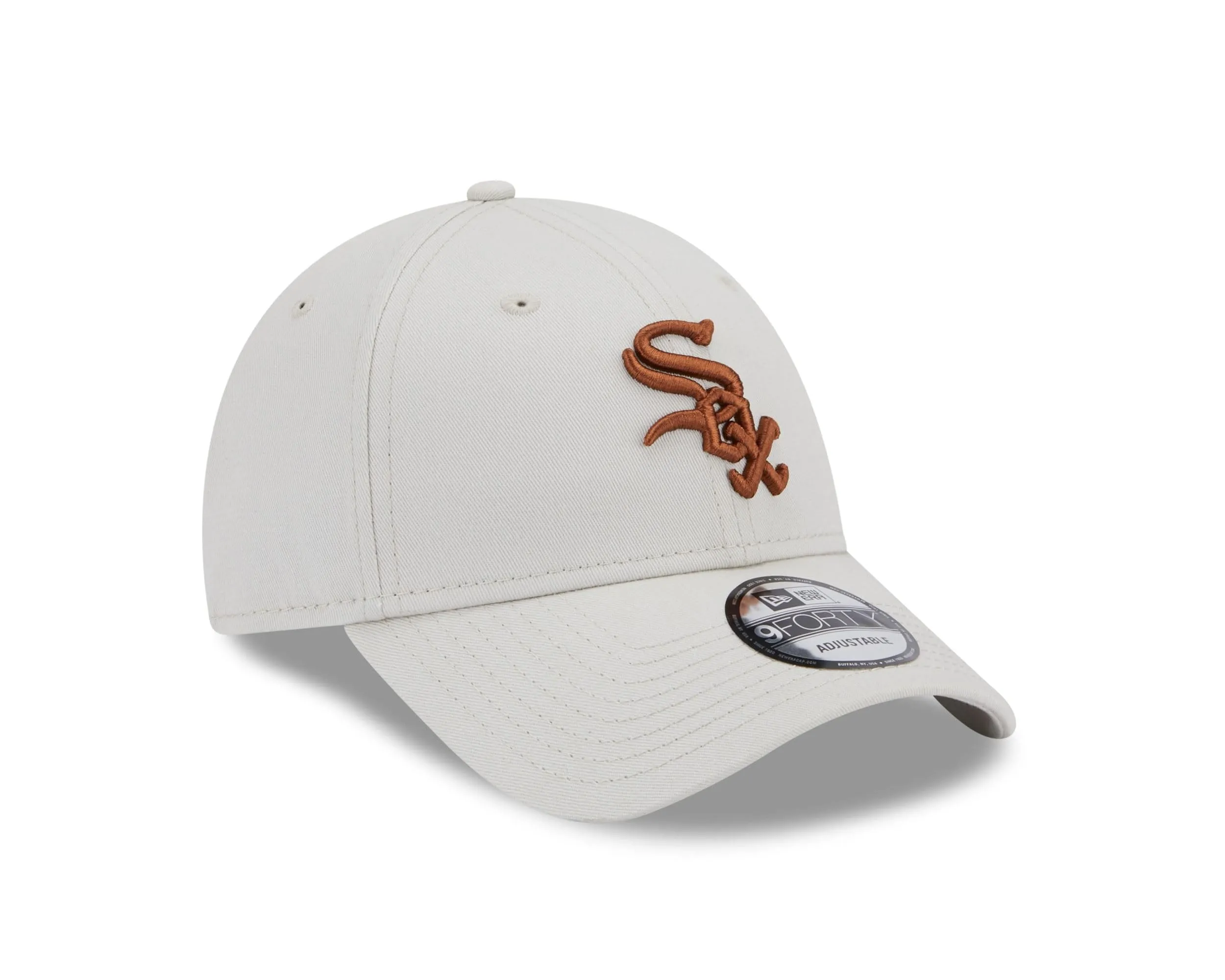 New Era Chicago White Sox MLB 9Forty Baseball Cap Beige - One Size - immagine 3