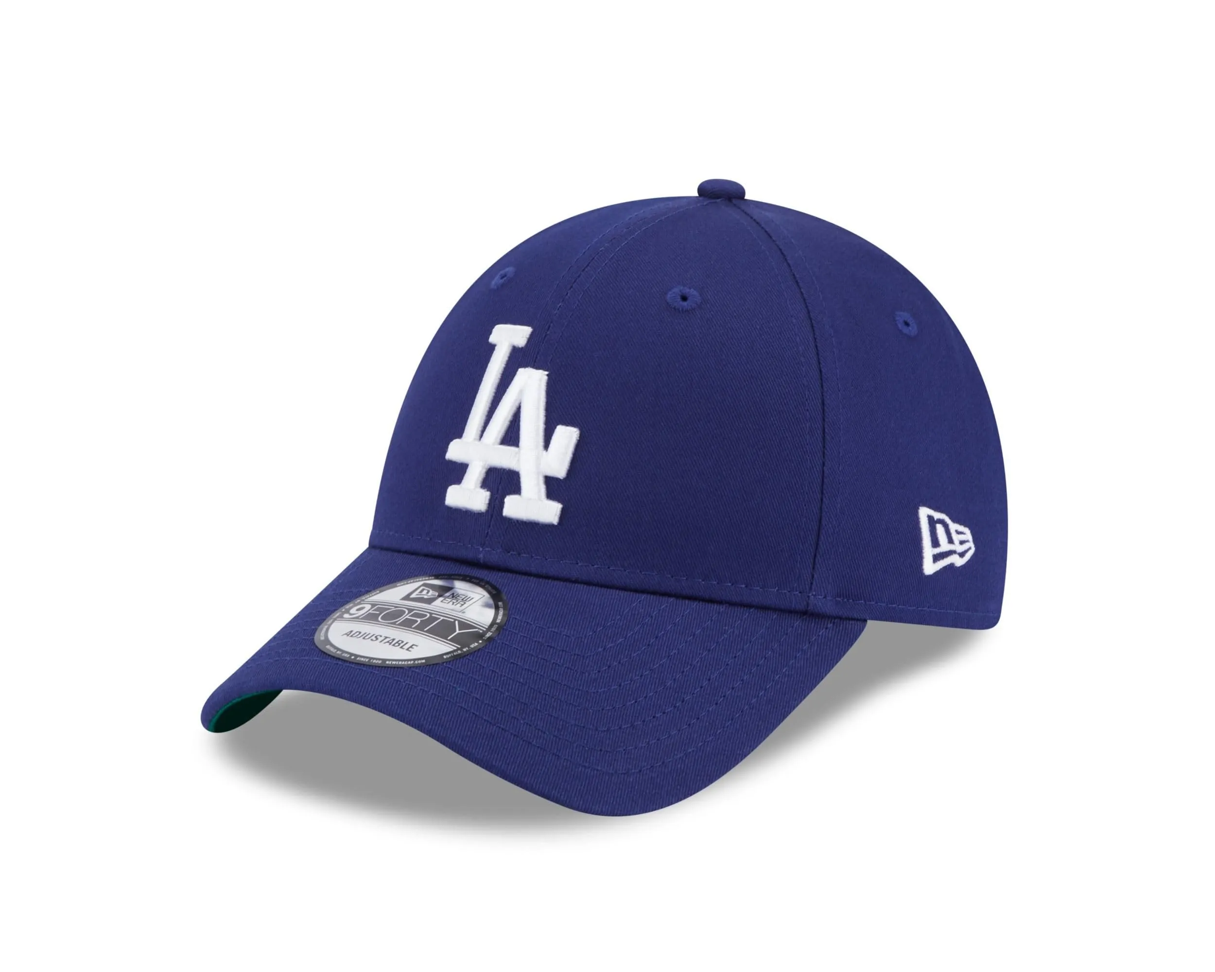 New Era MLB 9Forty Los Angeles Dodgers Teampatch LA-Logo Adjustable Cap Blue - One Size - immagine 2