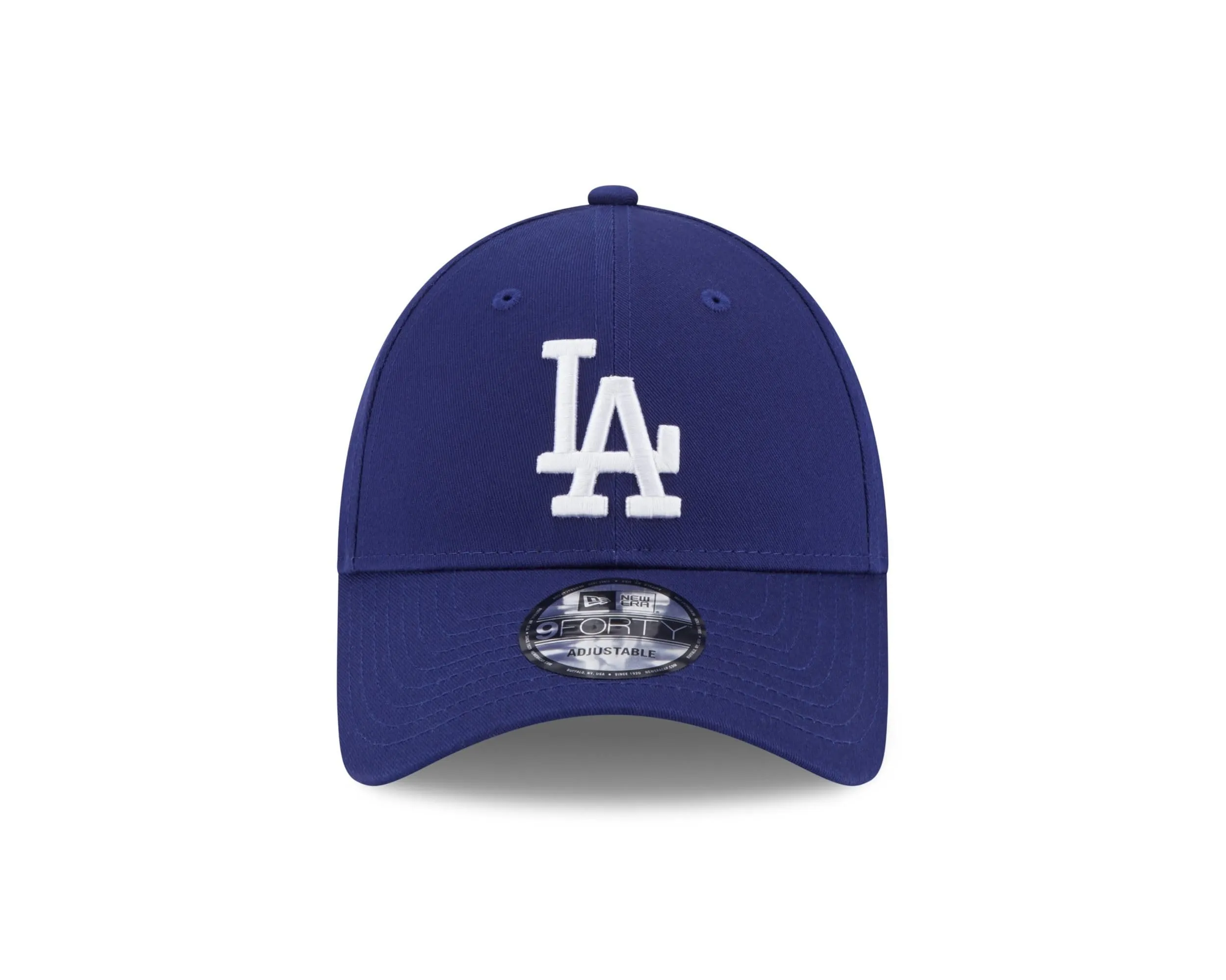 New Era MLB 9Forty Los Angeles Dodgers Teampatch LA-Logo Adjustable Cap Blue - One Size - immagine 3