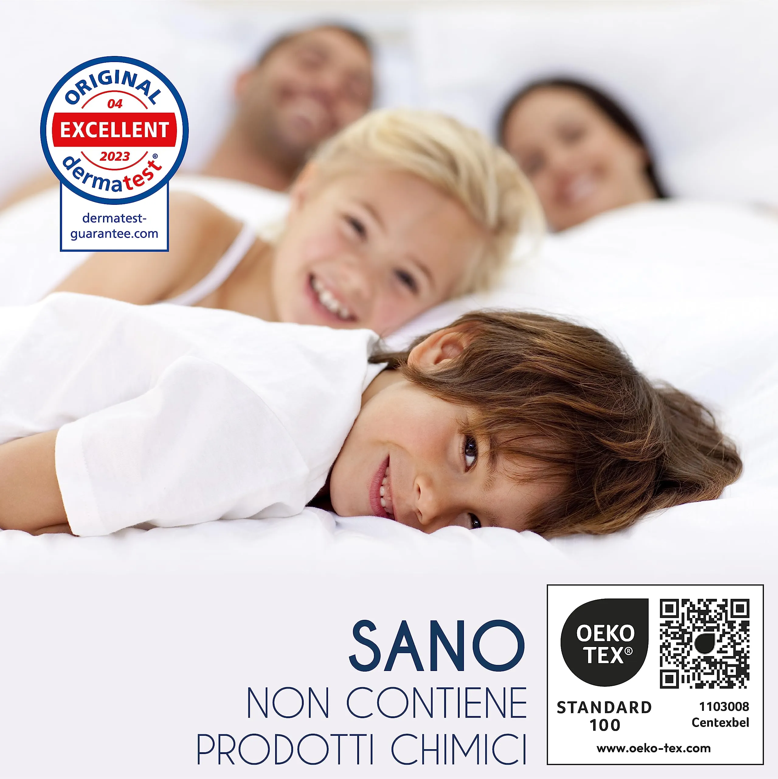 Dreamzie Coprimaterasso Singolo Impermeabile, 90x190cm, Set da 2 - immagine 6