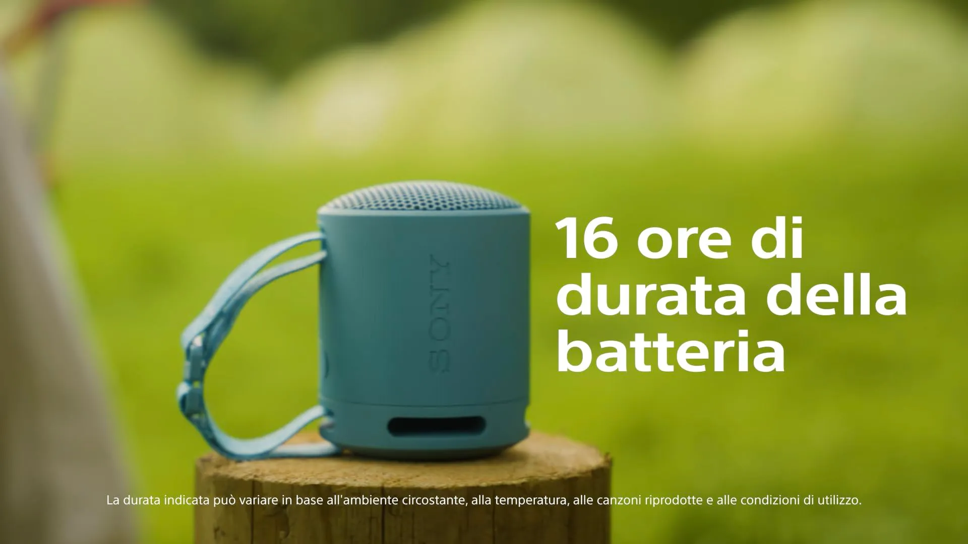Sony SRS-XB100 Wireless Bluetooth Speaker - Nero - immagine 3
