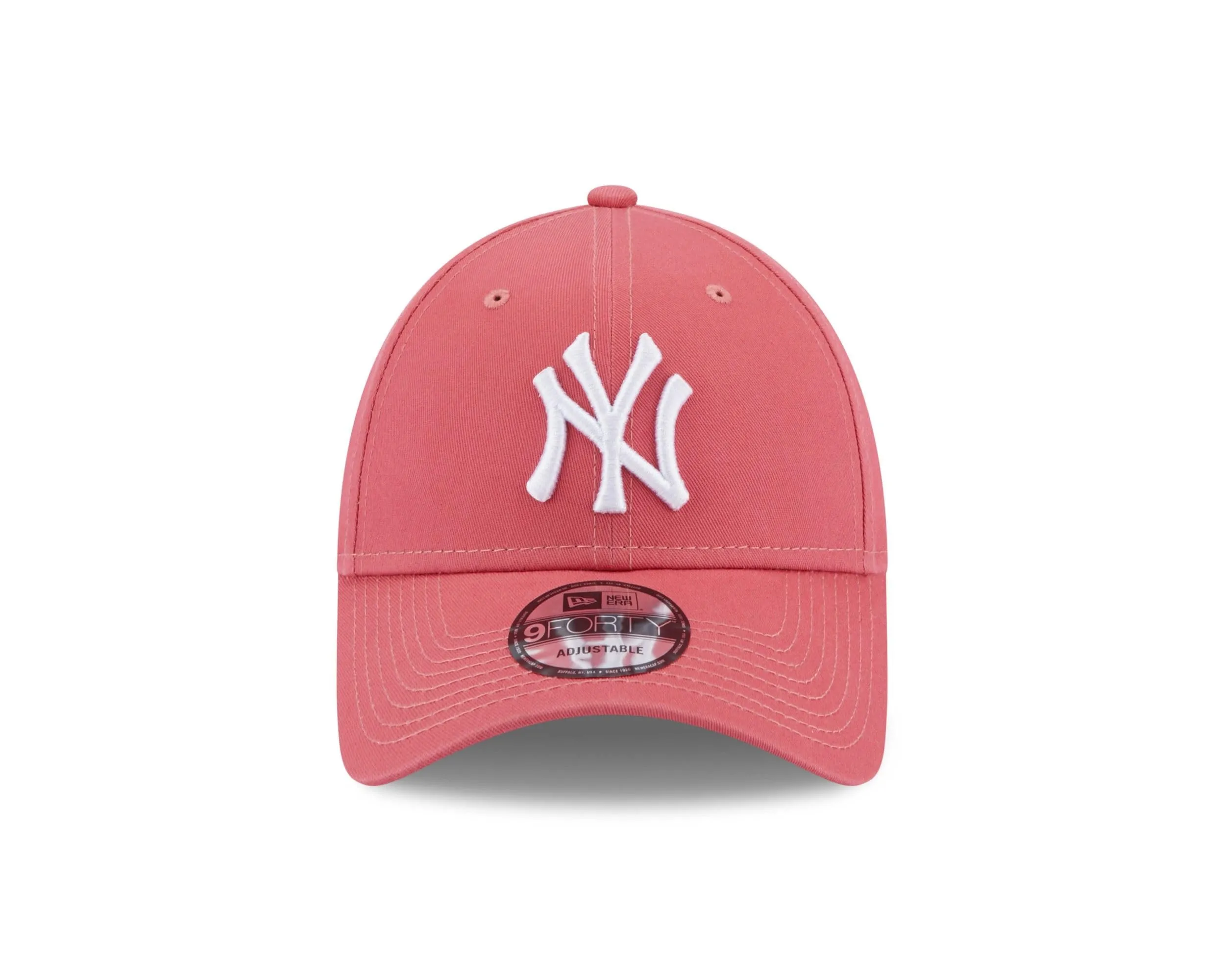 New Era York Yankees MLB 9Forty Strapback Cap Pink White - One Size - immagine 2