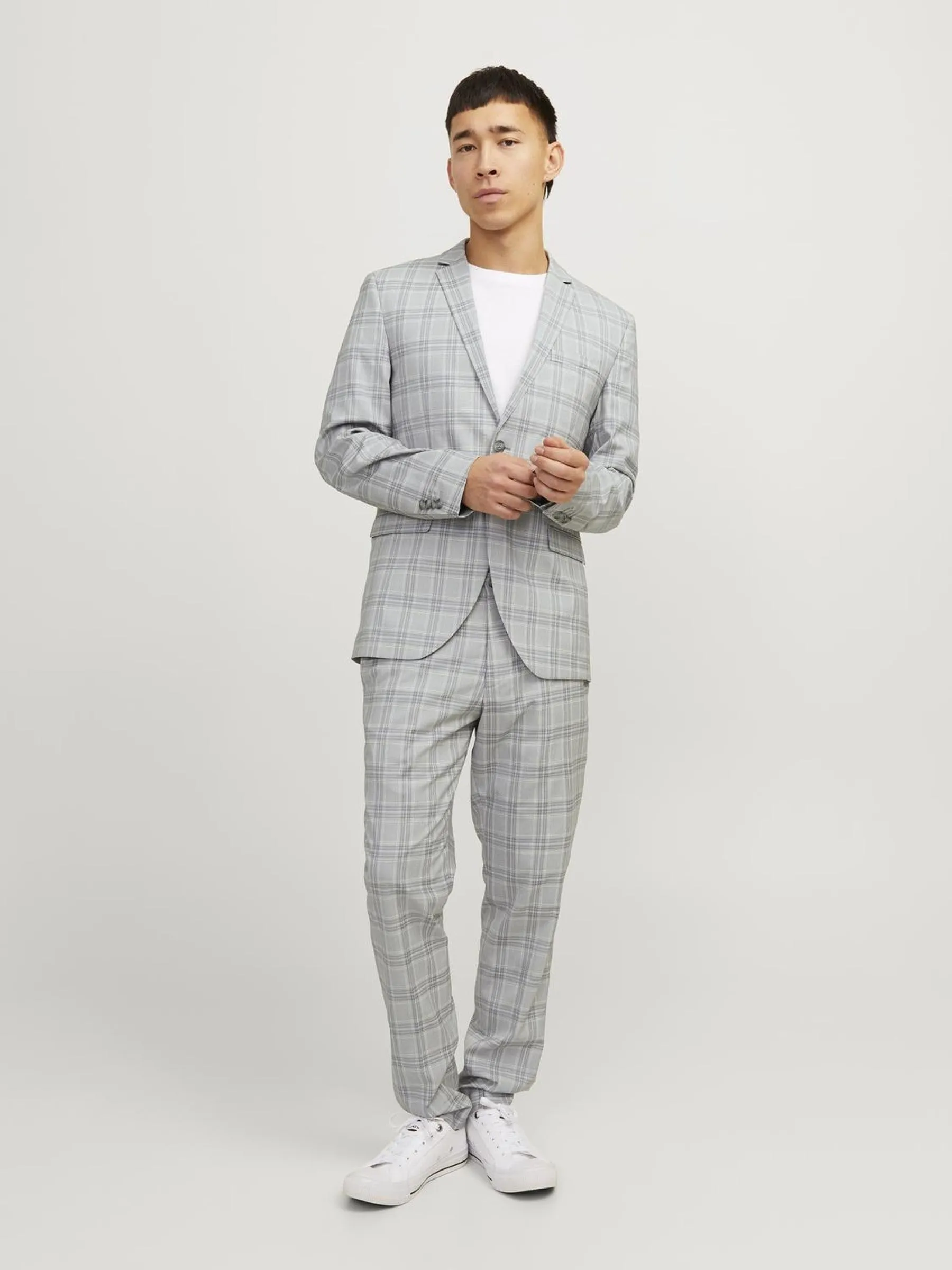 Jack & Jones Jprfranco Check Suit, Grifone, 58 - immagine 3