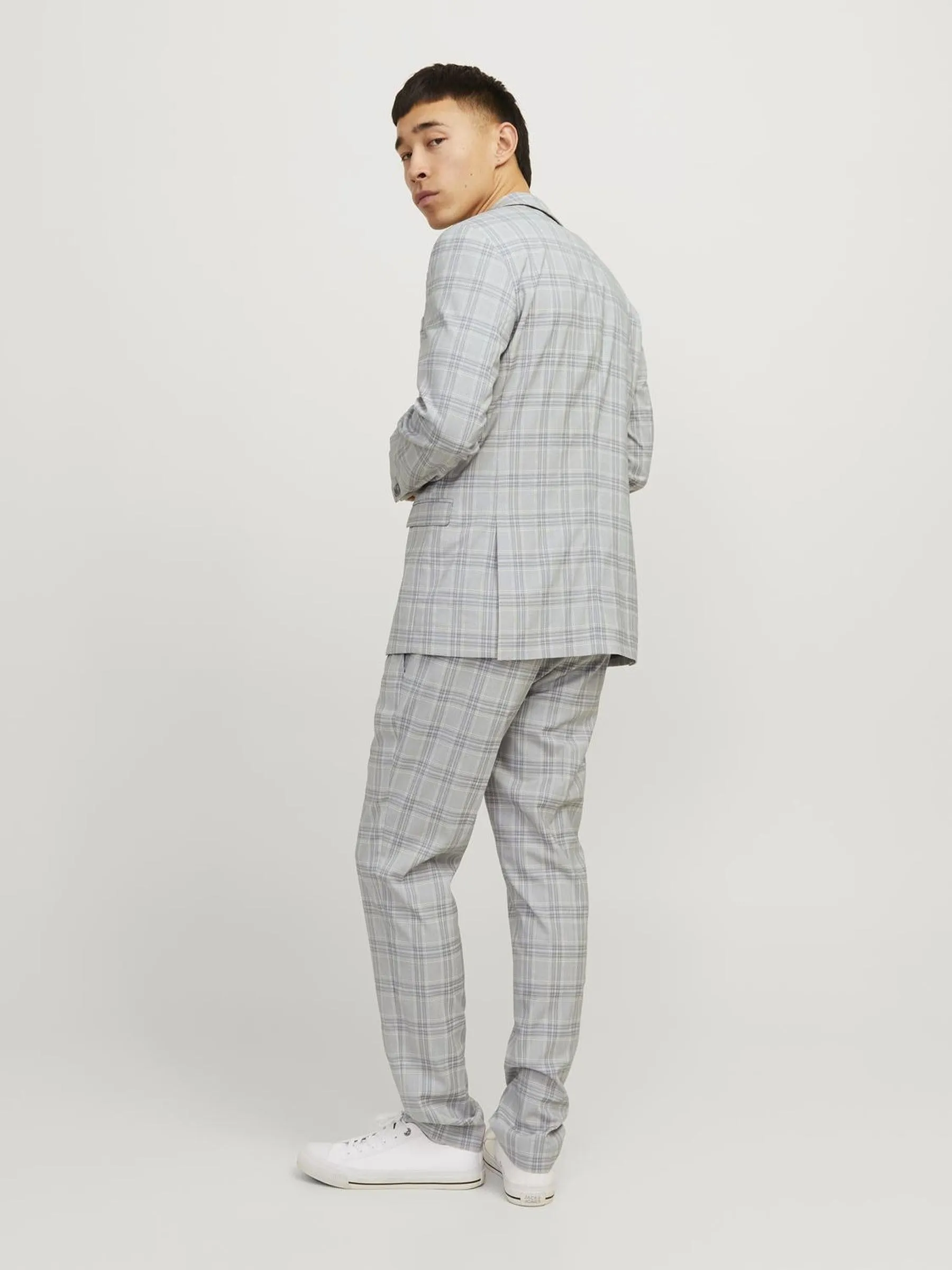 Jack & Jones Jprfranco Check Suit, Grifone, 58 - immagine 4