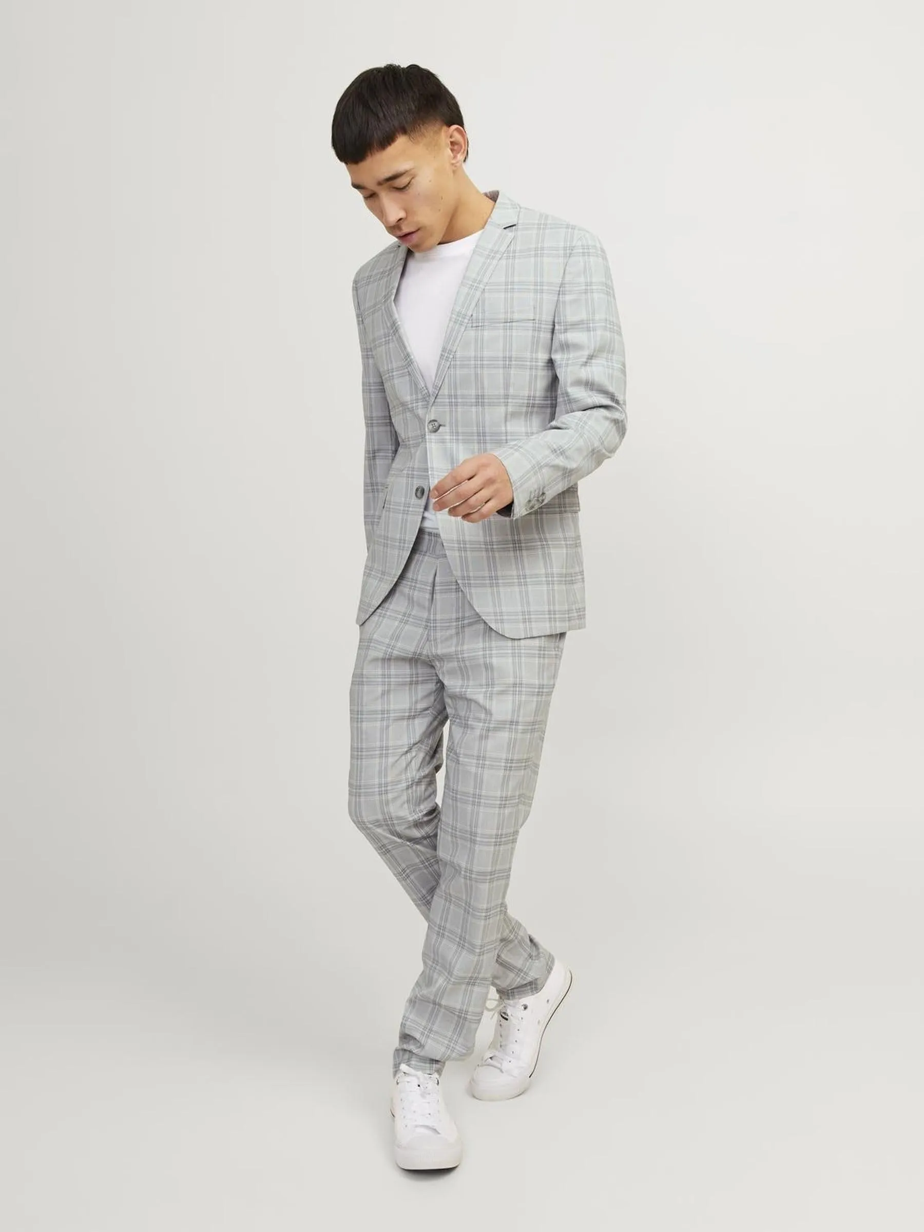Jack & Jones Jprfranco Check Suit, Grifone, 58 - immagine 5