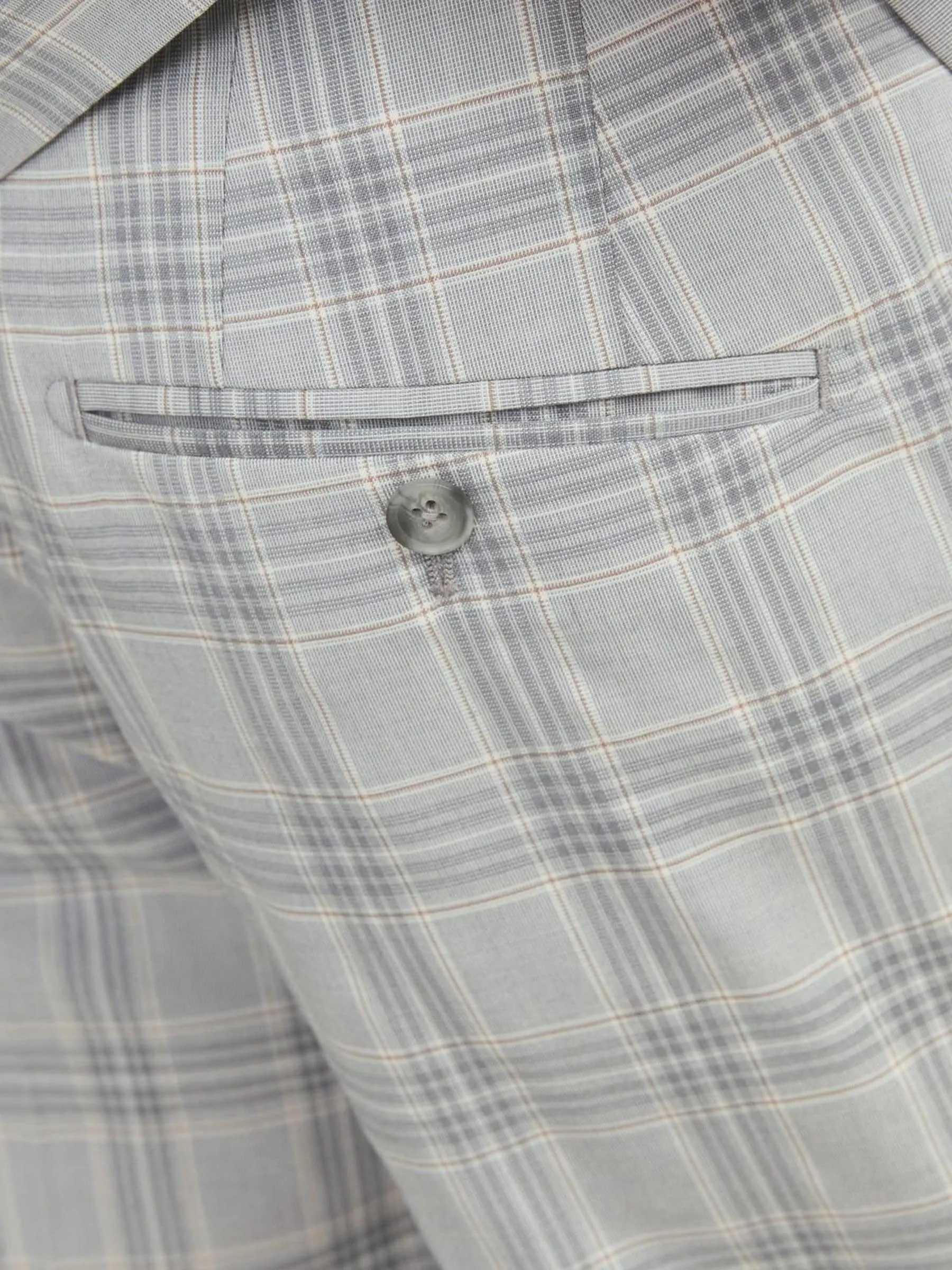 Jack & Jones Jprfranco Check Suit, Grifone, 58 - immagine 7