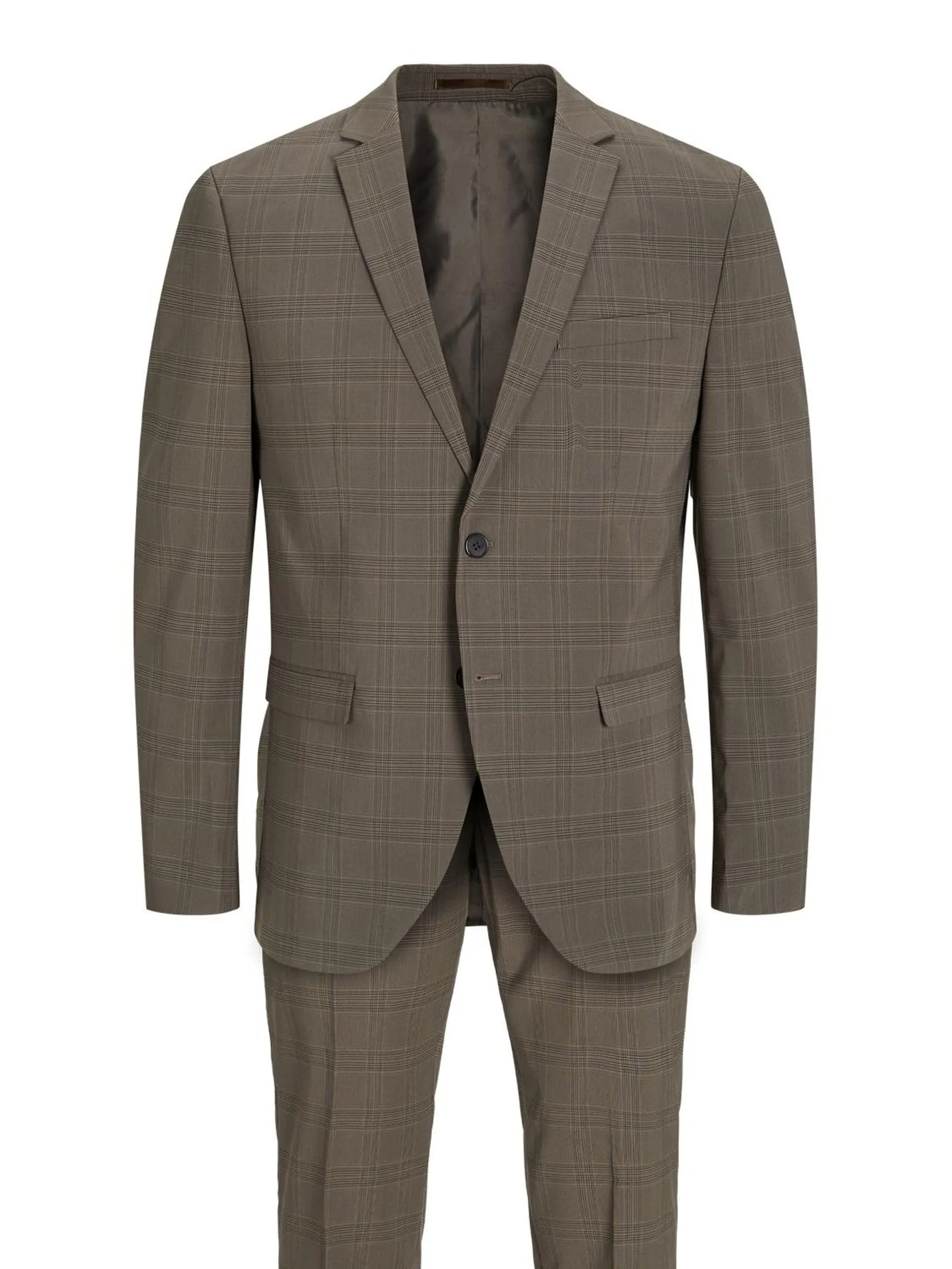 Jack & Jones Jprfranco Check Suit, Falcon, 52 - immagine 2