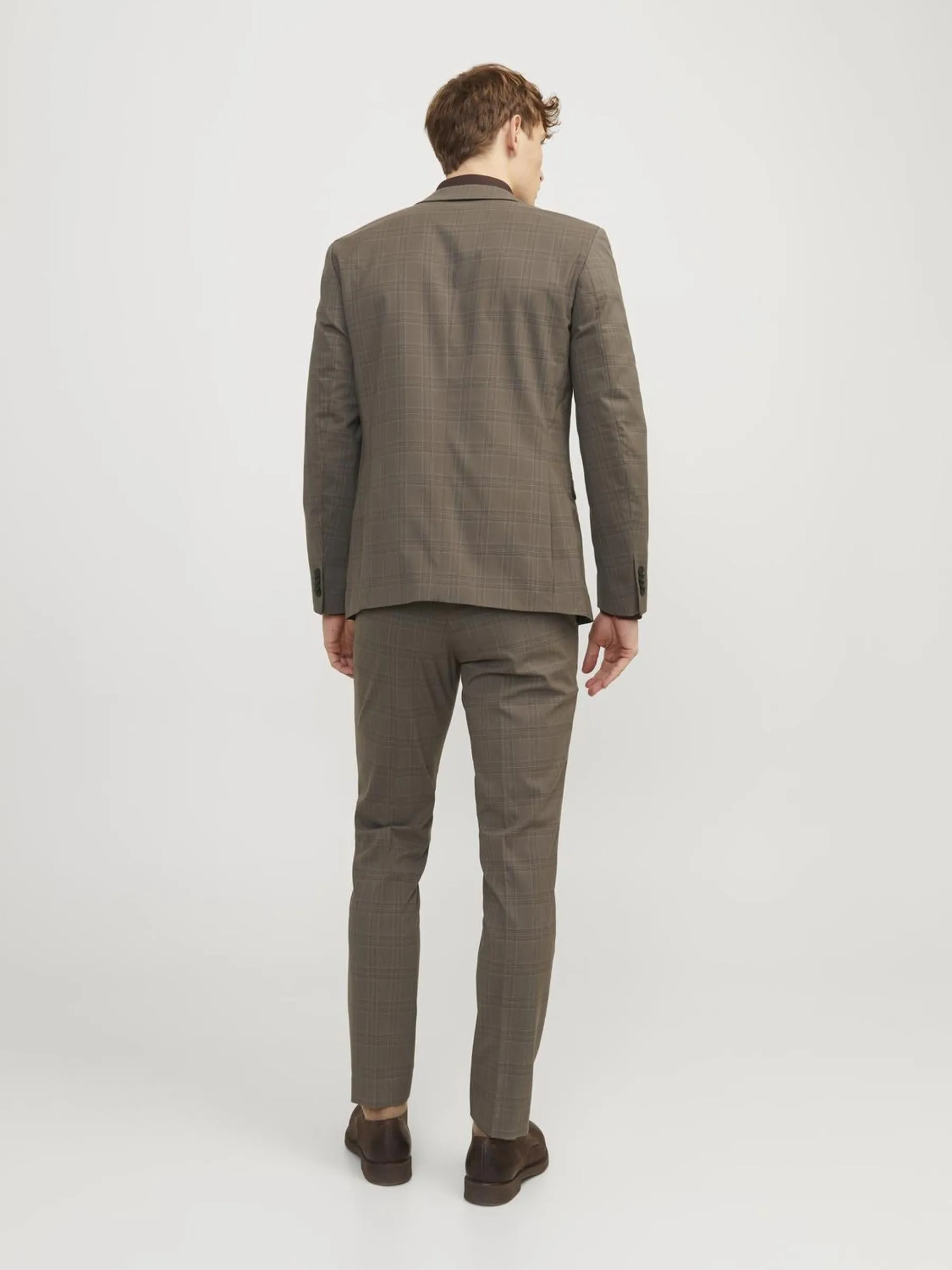 Jack & Jones Jprfranco Check Suit, Falcon, 52 - immagine 4