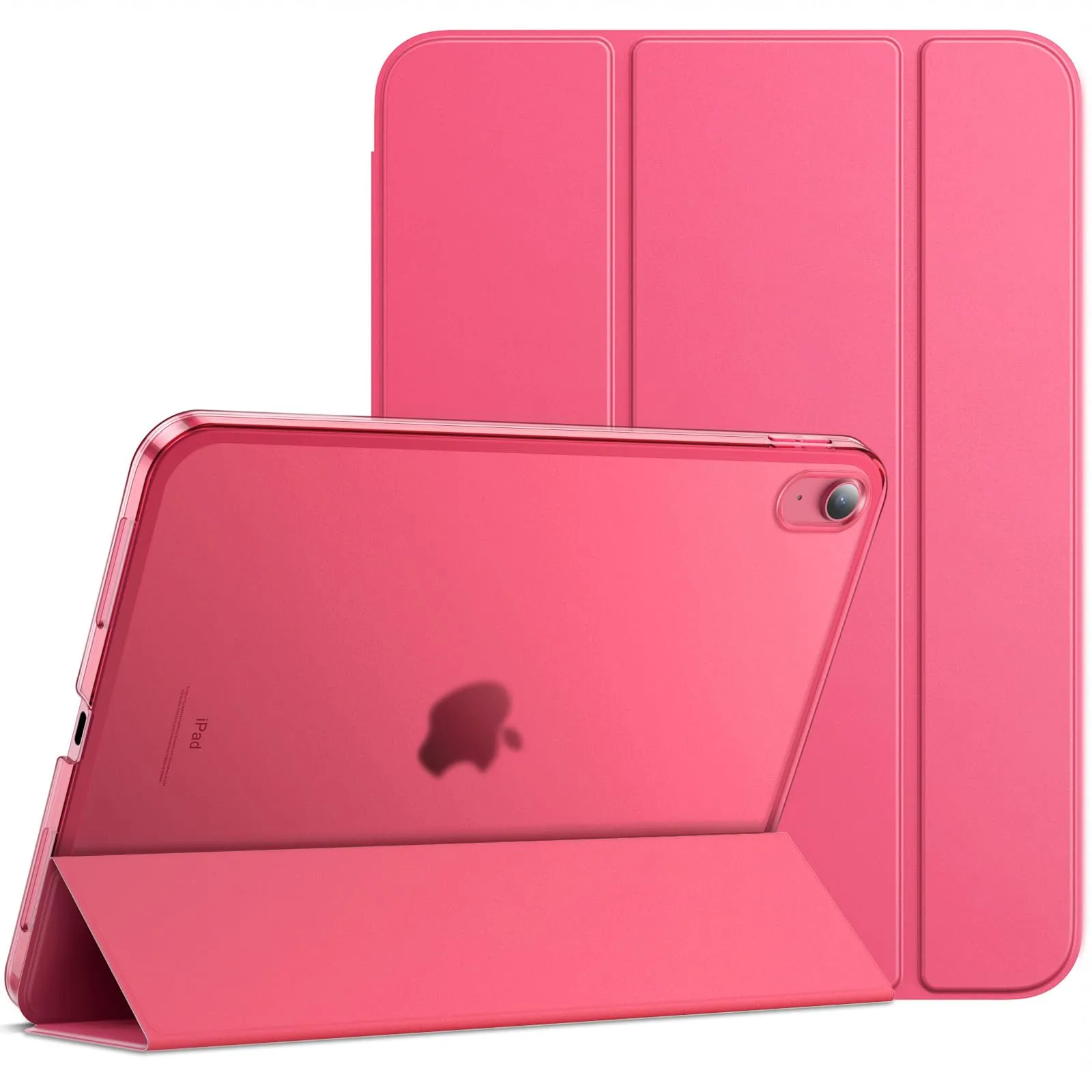 JETech Custodia per iPad 11ª/10ª Gen, Rosa - immagine 1