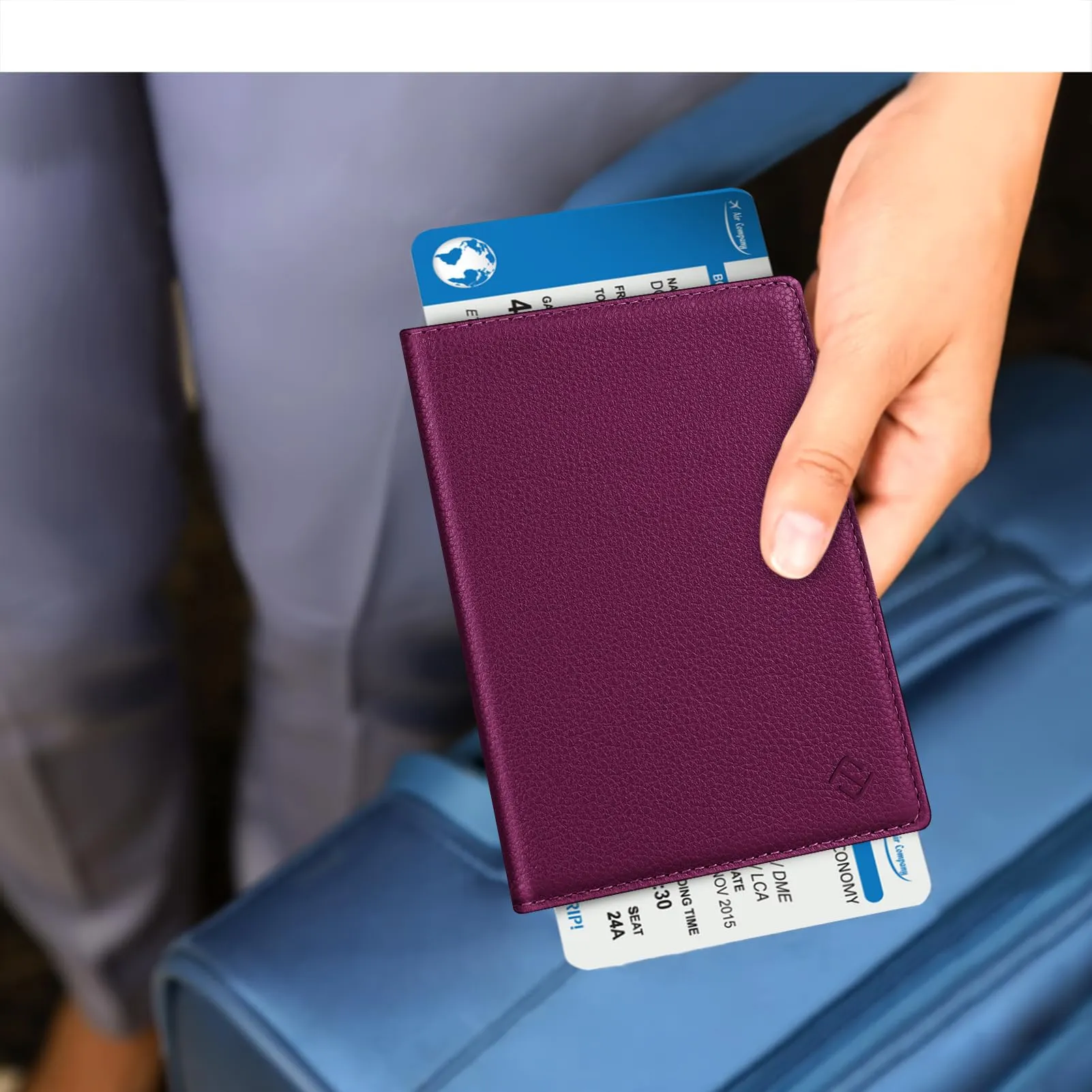 FINTIE Porta Passaporto con Protezione RFID - immagine 7