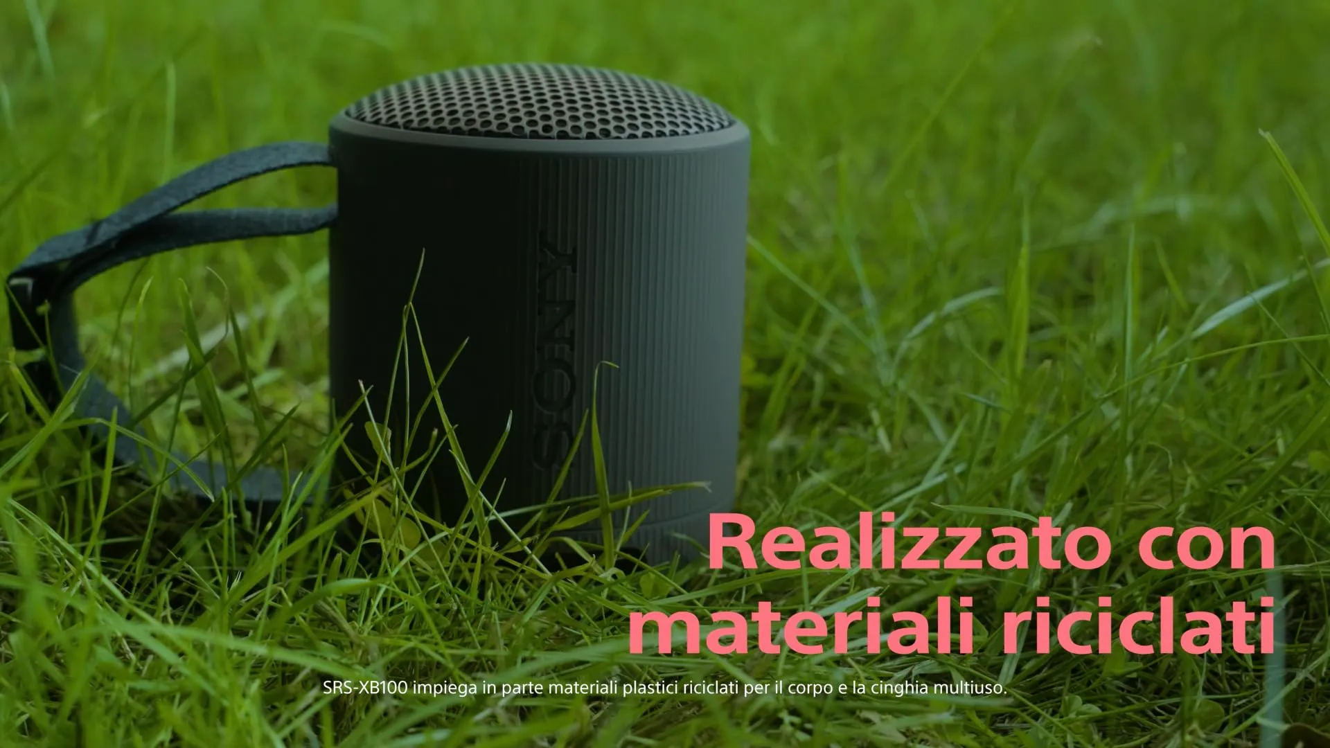 Sony SRS-XB100 Wireless Bluetooth Speaker, IP67 Water and Dust Resistant, Orange - immagine 7