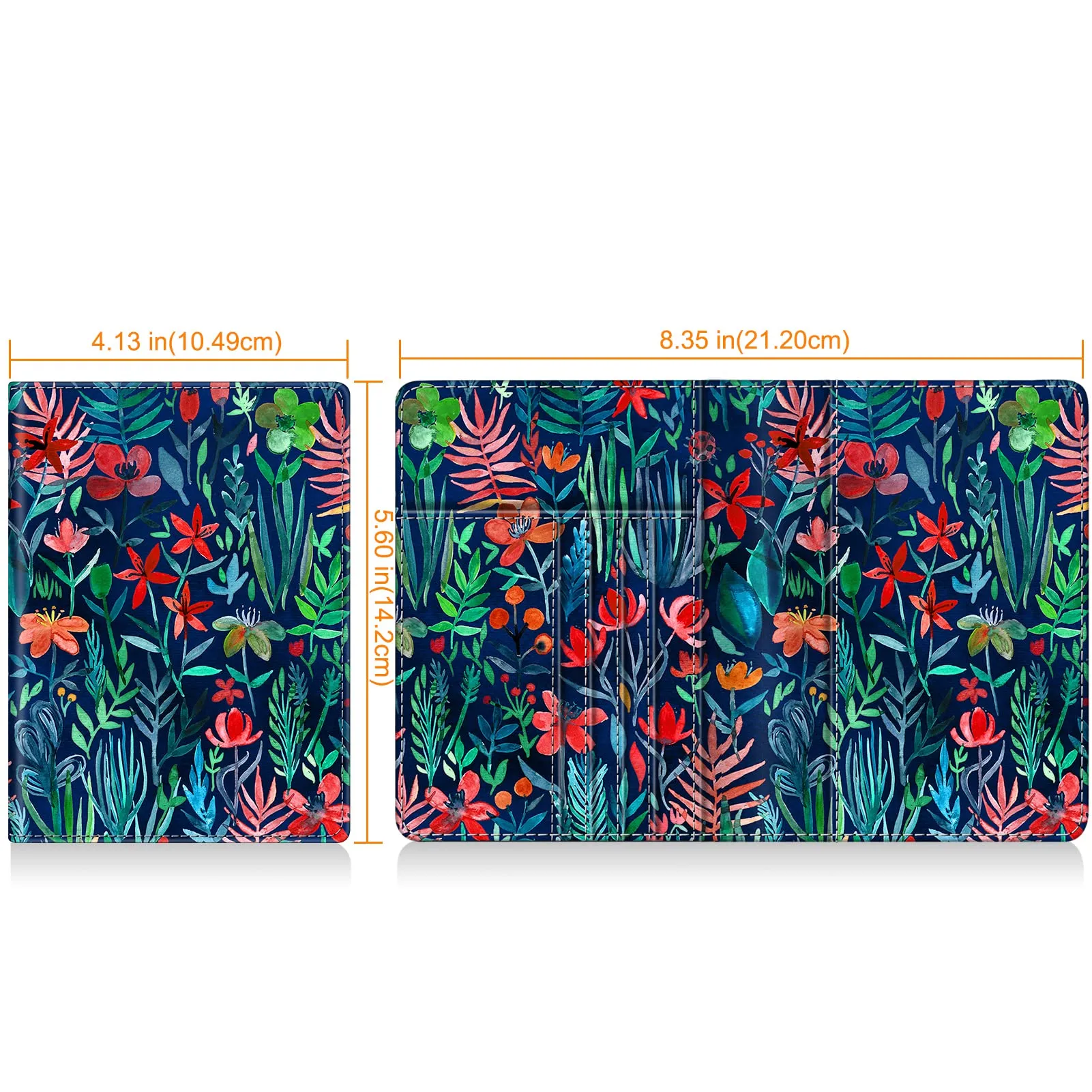 FINTIE Porta Passaporto Portafoglio con Protezione RFID - APPA113EU - Z-Jungle Night - immagine 7