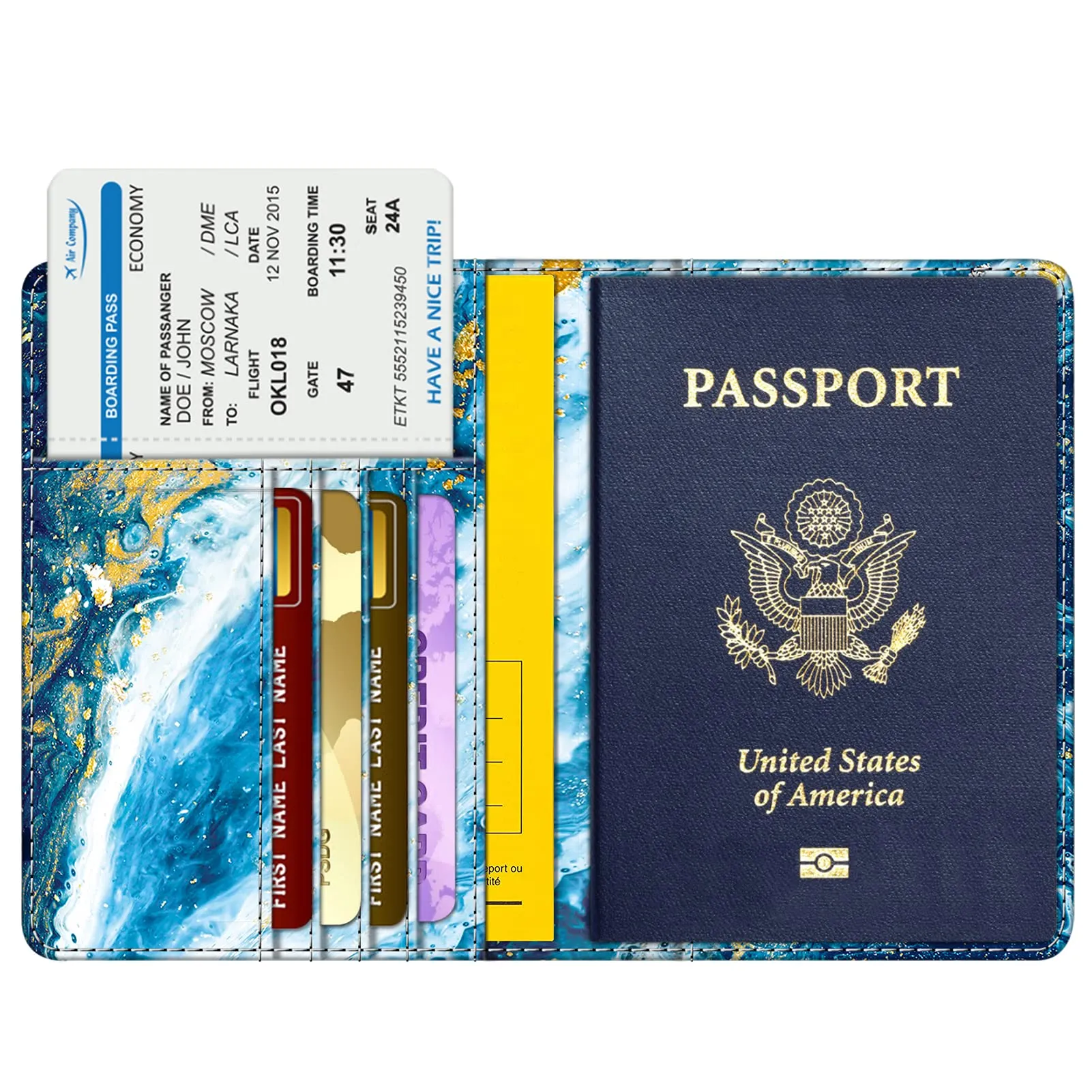 FINTIE Porta Passaporto con Protezione RFID - immagine 2