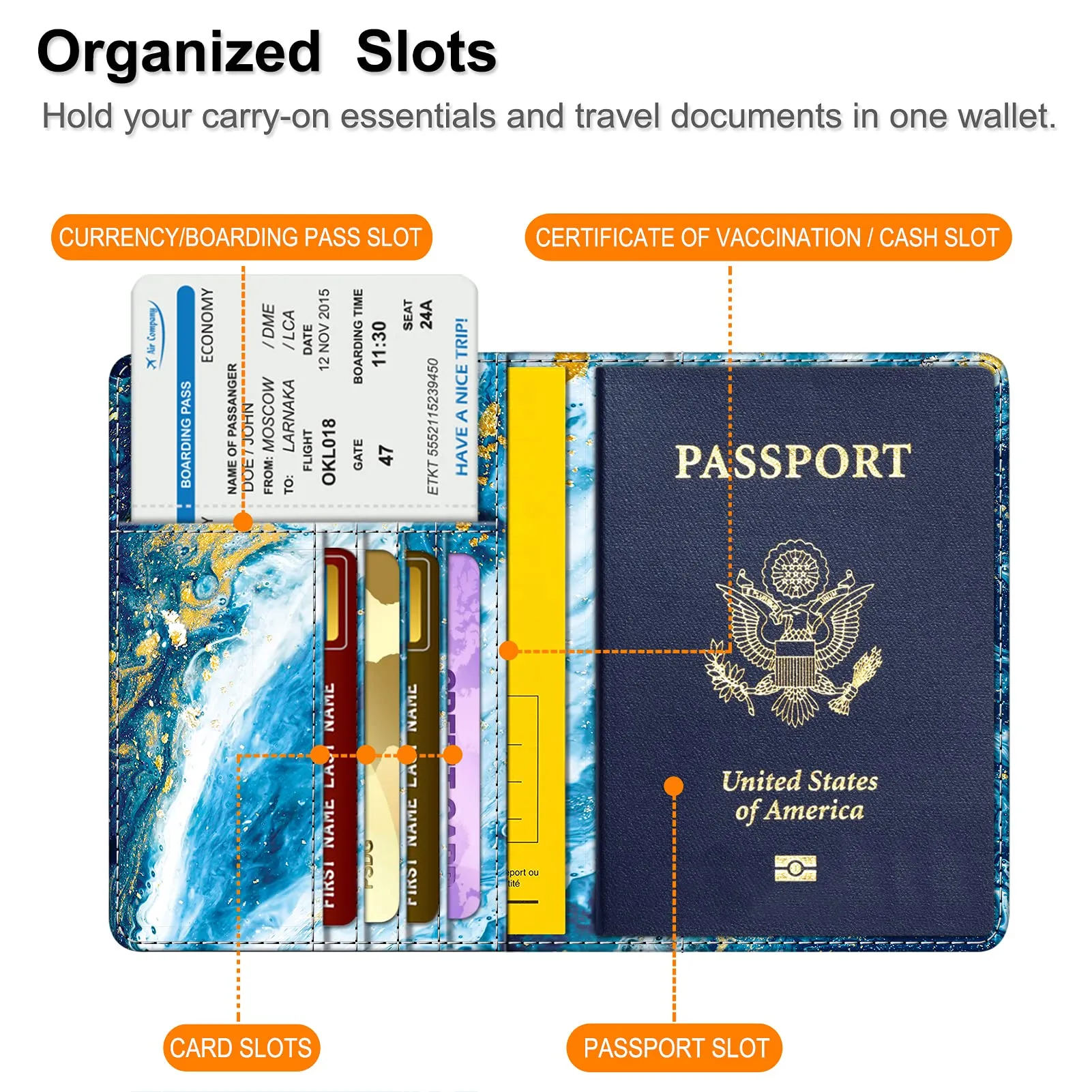 FINTIE Porta Passaporto con Protezione RFID - immagine 4