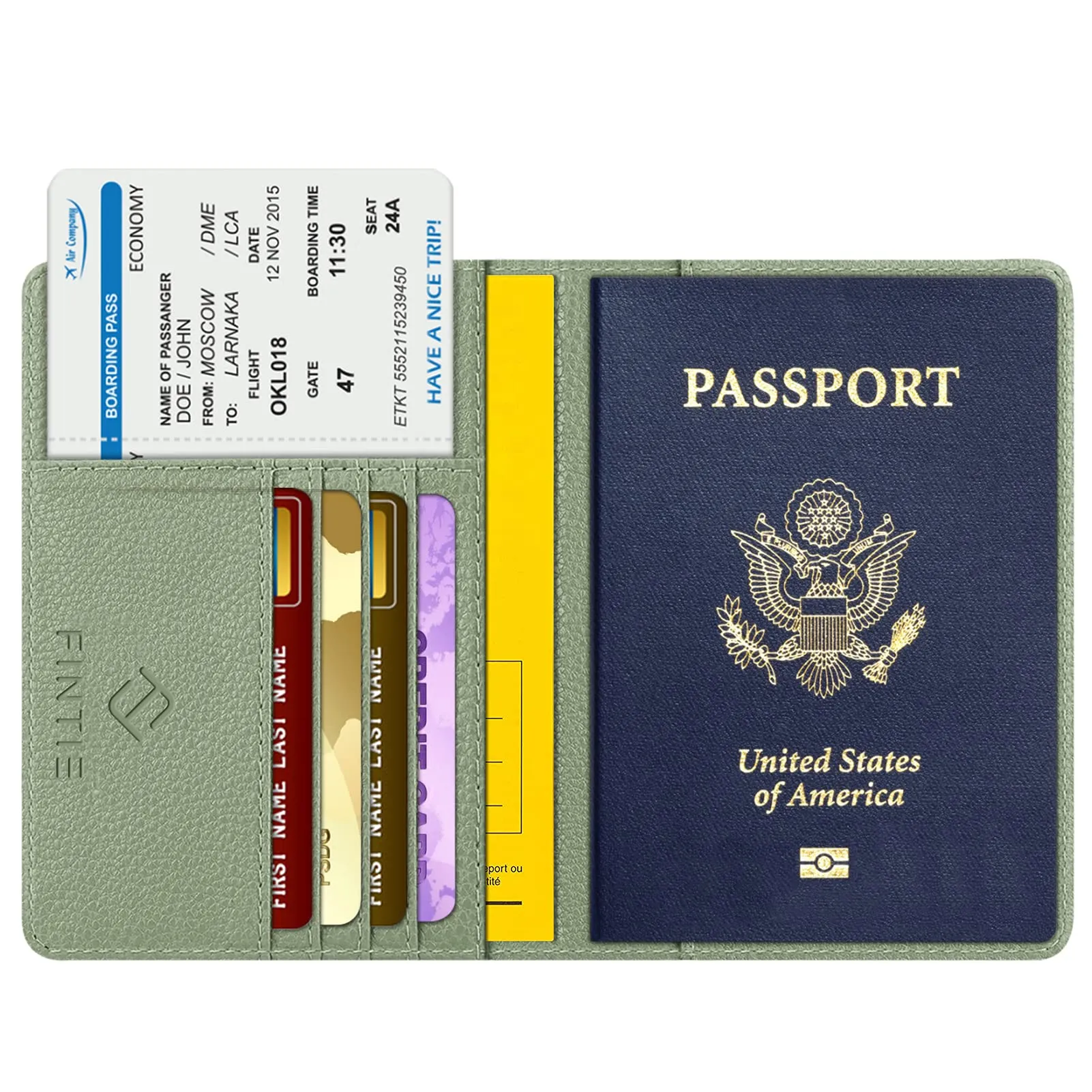 FINTIE Porta Passaporto con Protezione RFID - immagine 2