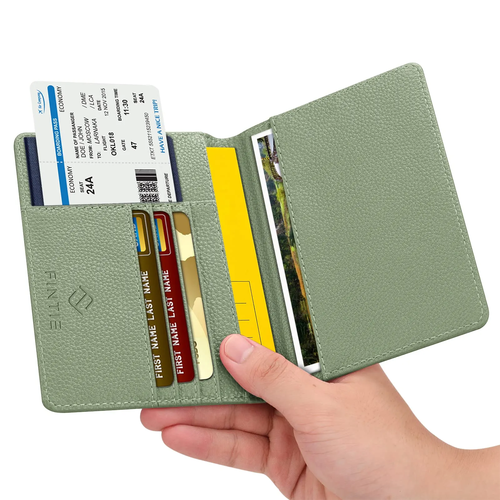 FINTIE Porta Passaporto con Protezione RFID - immagine 3