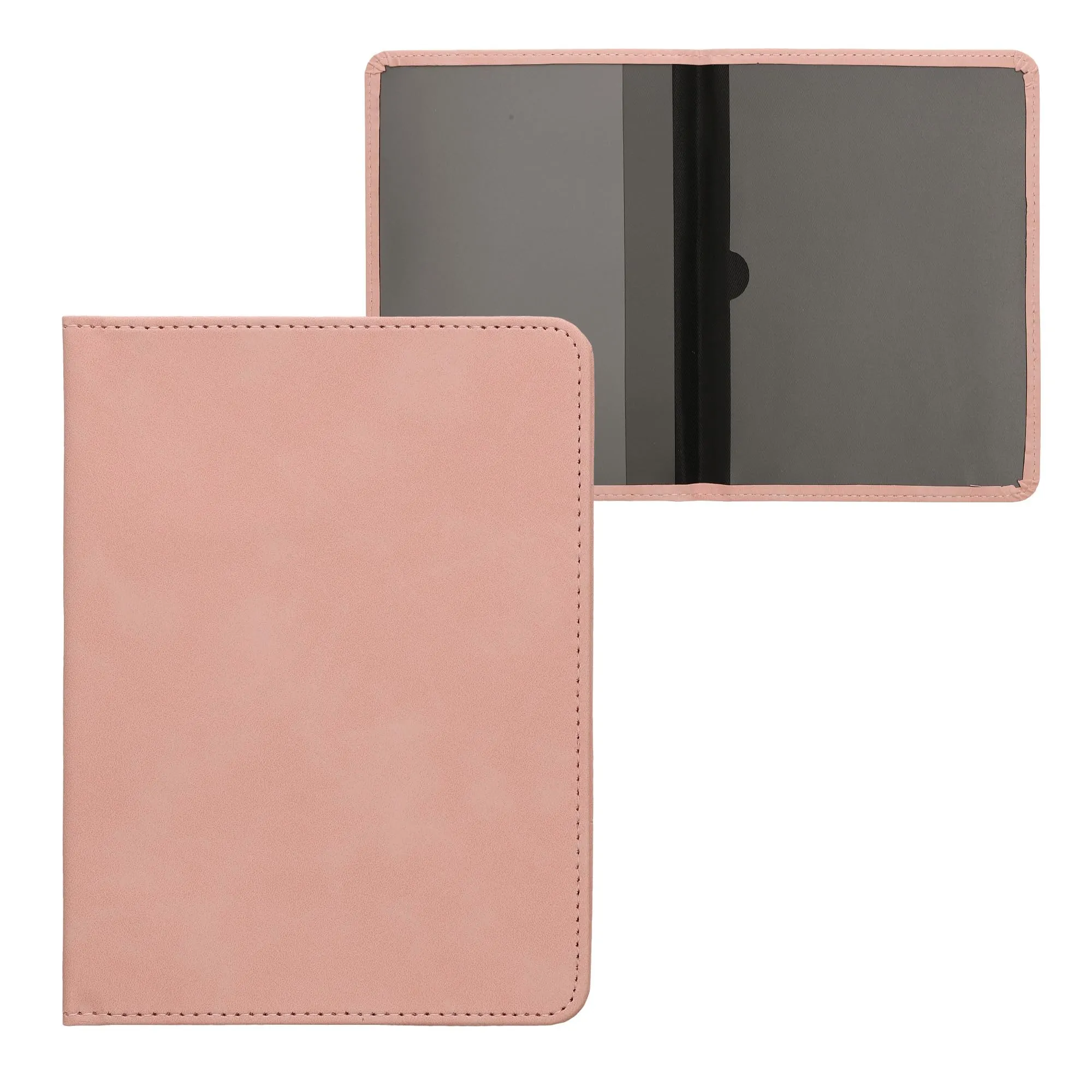kwmobile Custodia in Pelle Nabuk per Libretto di Circolazione e Patente, Coconut Swirl - immagine 7