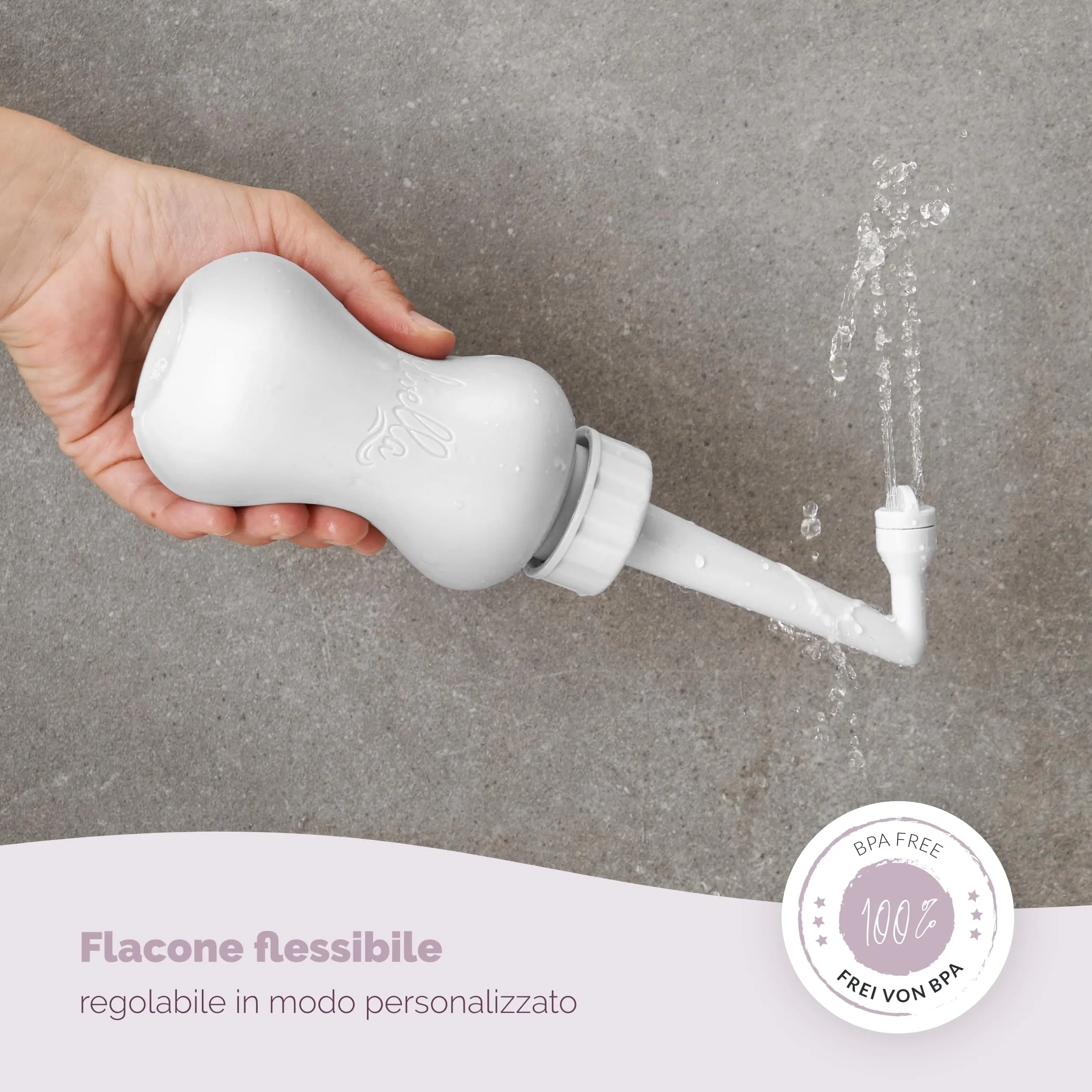 Livella Bidet Portatile Peri Bottle 400ml - immagine 3