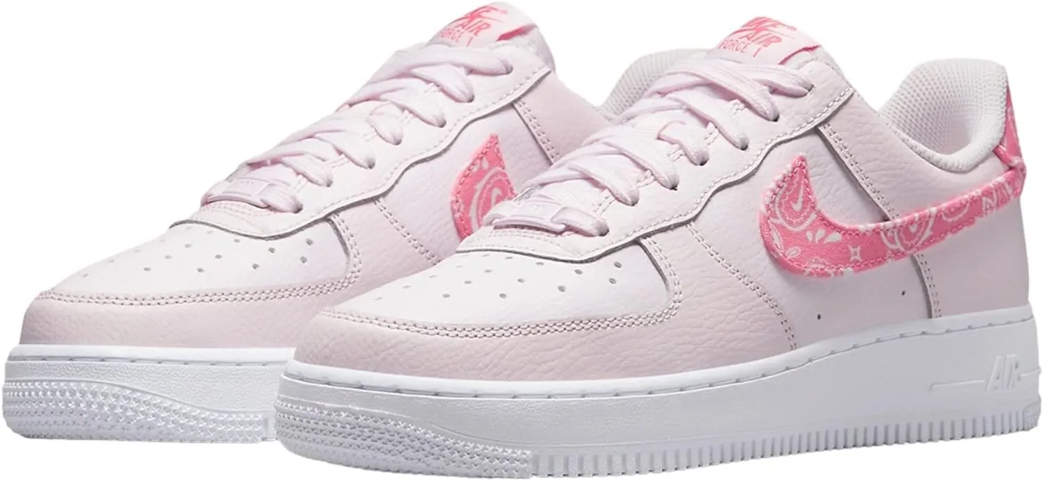 Nike Air Force 1 '07 - Scarpe da donna, Rosa Perla Corallo Bianco Gesso, 42 EU - immagine 3
