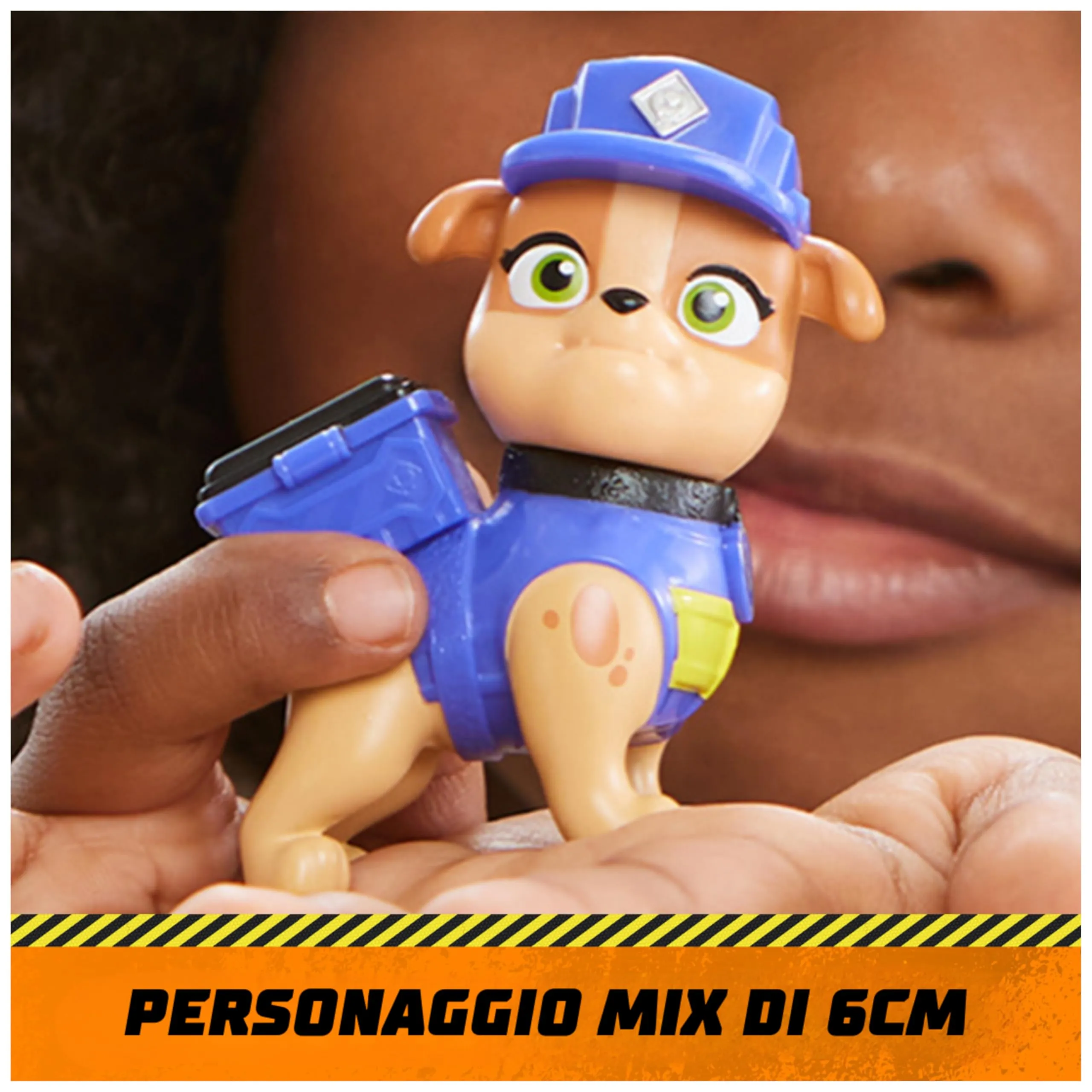 Rubble & Crew Veicolo da Lavoro di Mix Betoniera con Personaggio - immagine 4