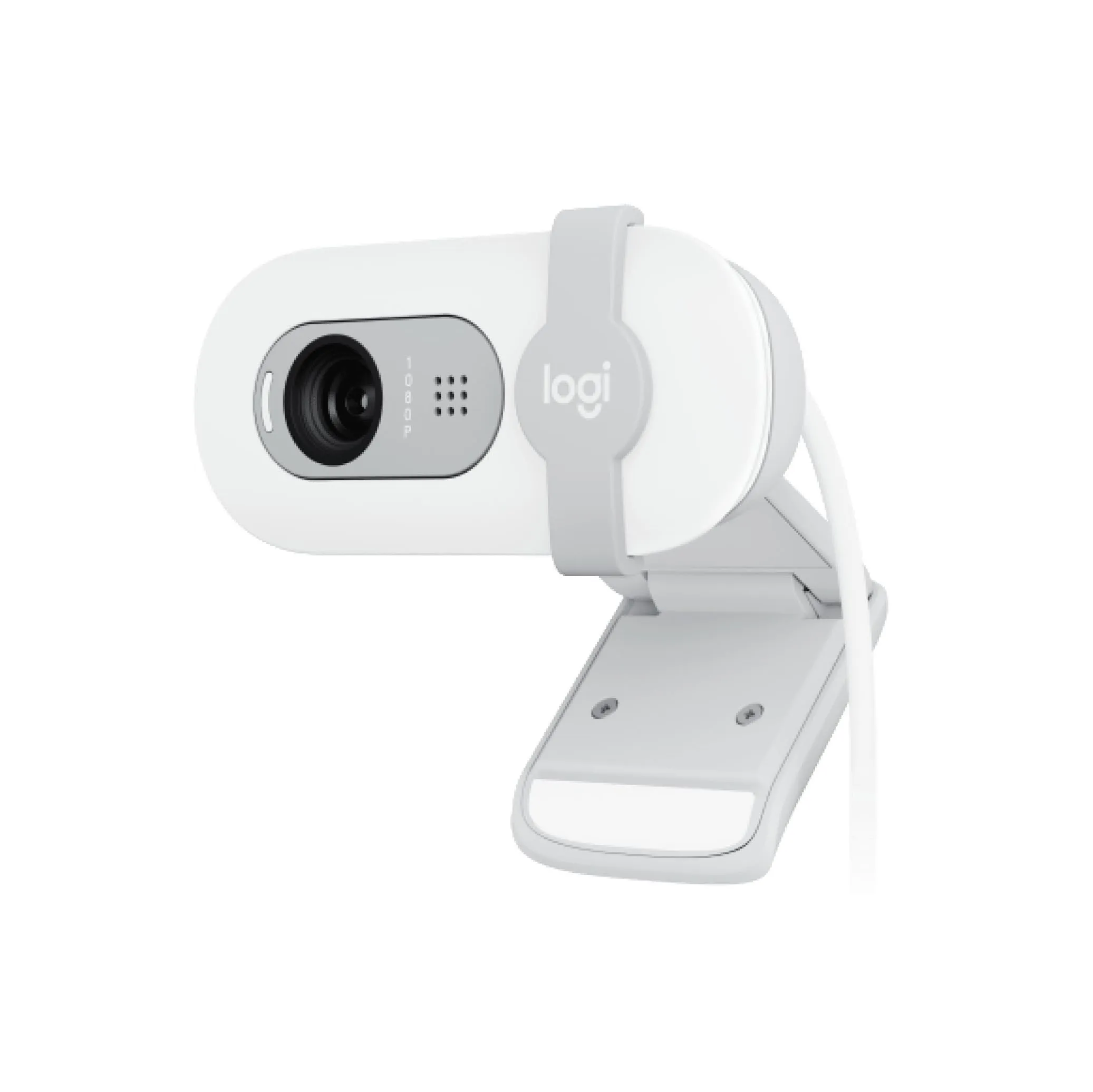 Logitech Brio 100 Full HD Webcam - Bianco - immagine 4