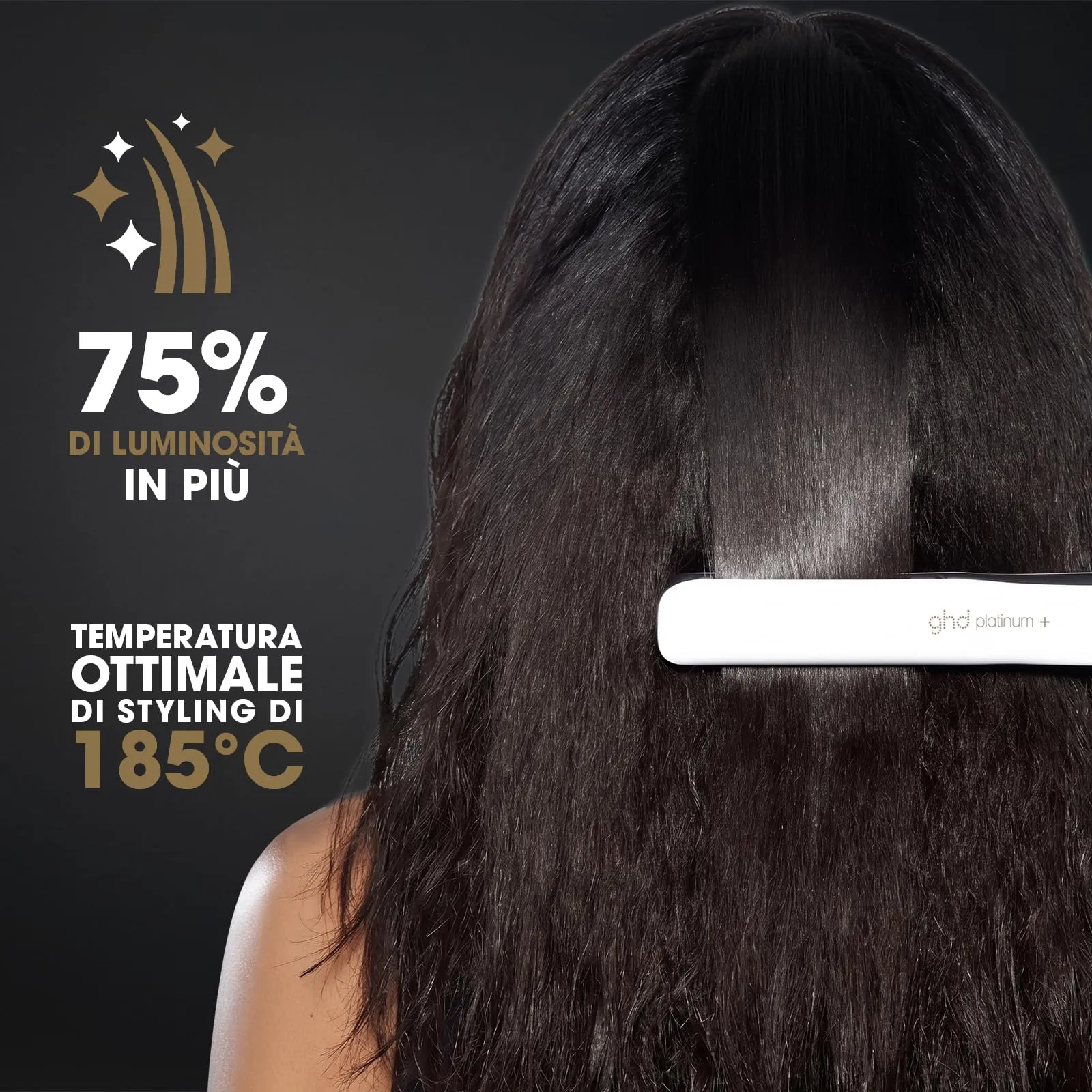 ghd Platinum+ Piastra Intelligente 26 mm, Bianco - immagine 3
