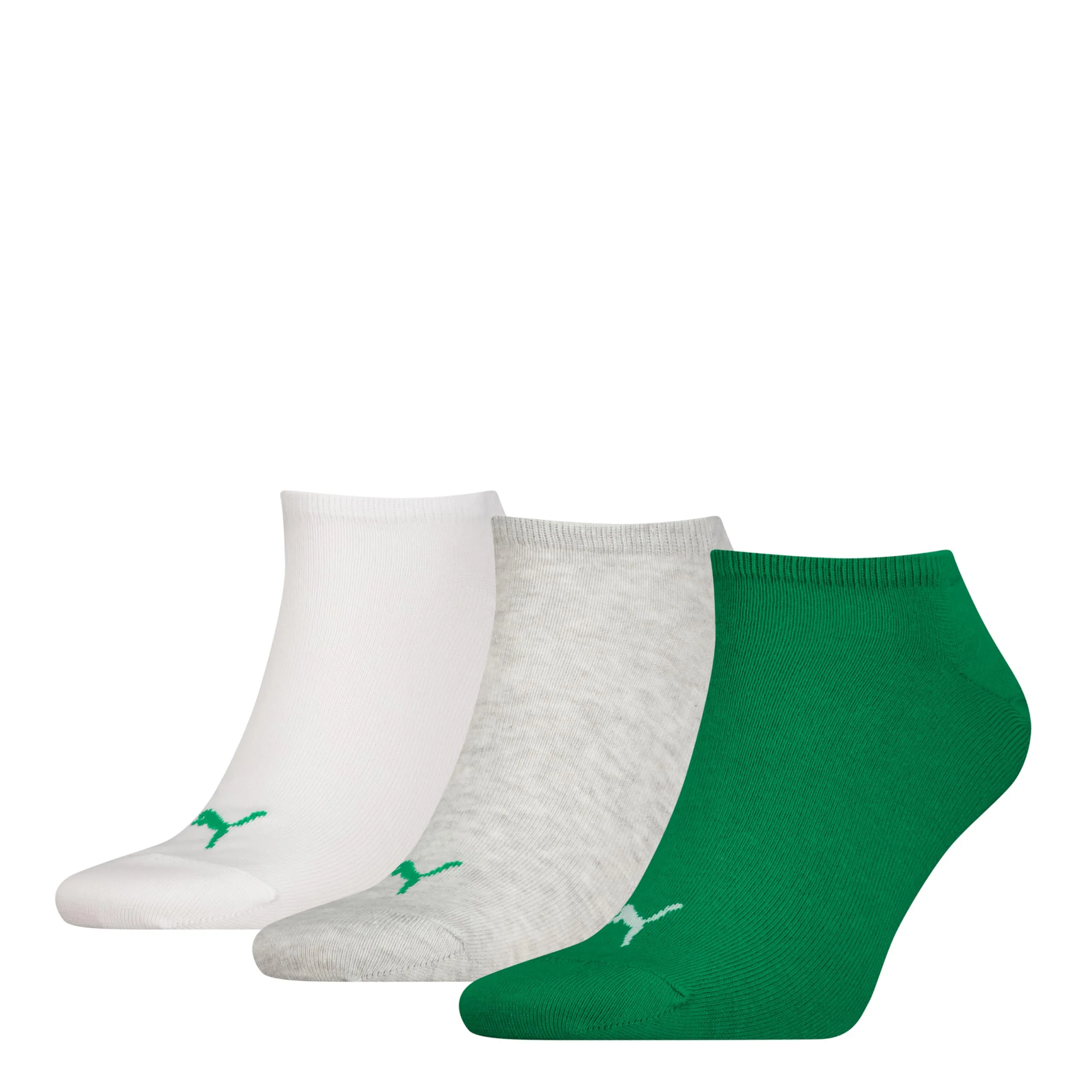 PUMA Unisex Adult Socks, Green, 43-46 (Pack of 3) - immagine 1