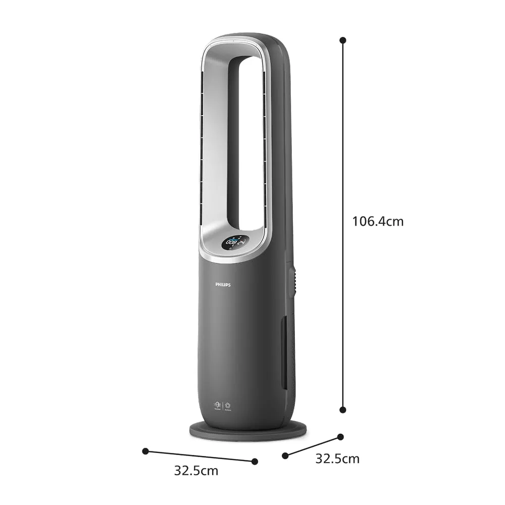 Philips Air Performer 3-in-1 Purificatore, Ventilatore e Riscaldatore AMF870/15, 70 m² - immagine 9