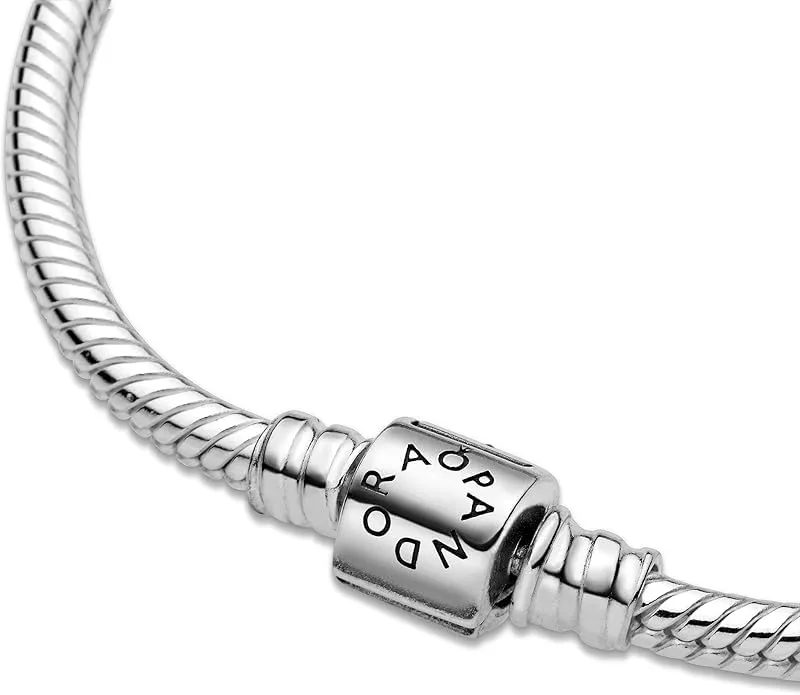 Pandora Icons Bracciale in maglia snake in argento sterling, 17 cm - immagine 6