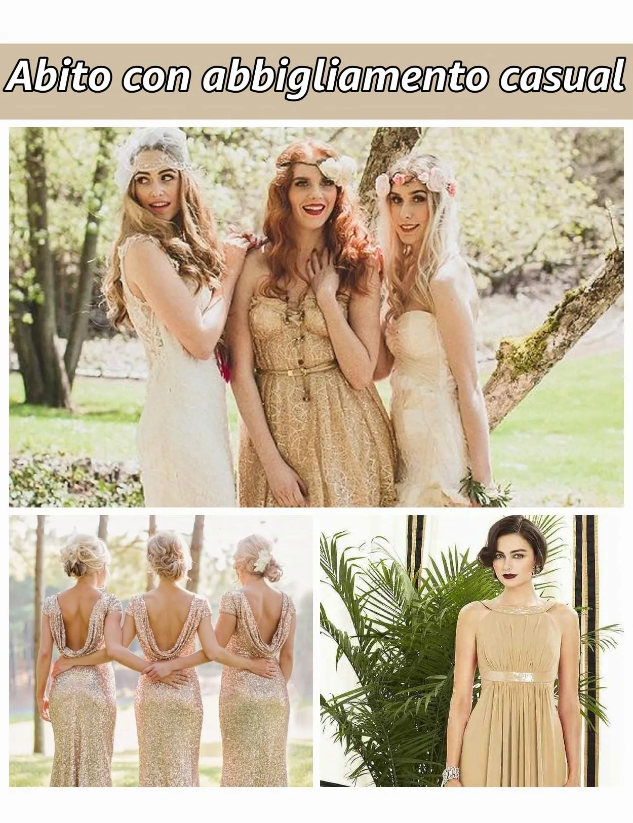 BEAUTELICATE Scialle Stola Donna in Chiffon per Cerimonia e Matrimonio (Gold, Taglia unica) - immagine 6