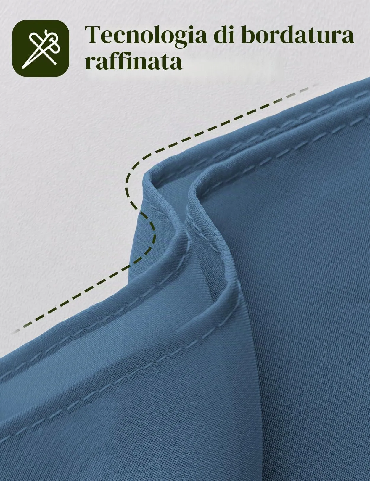 BEAUTELICATE Scialle Stola in Chiffon per Donna Slate Blue - immagine 4