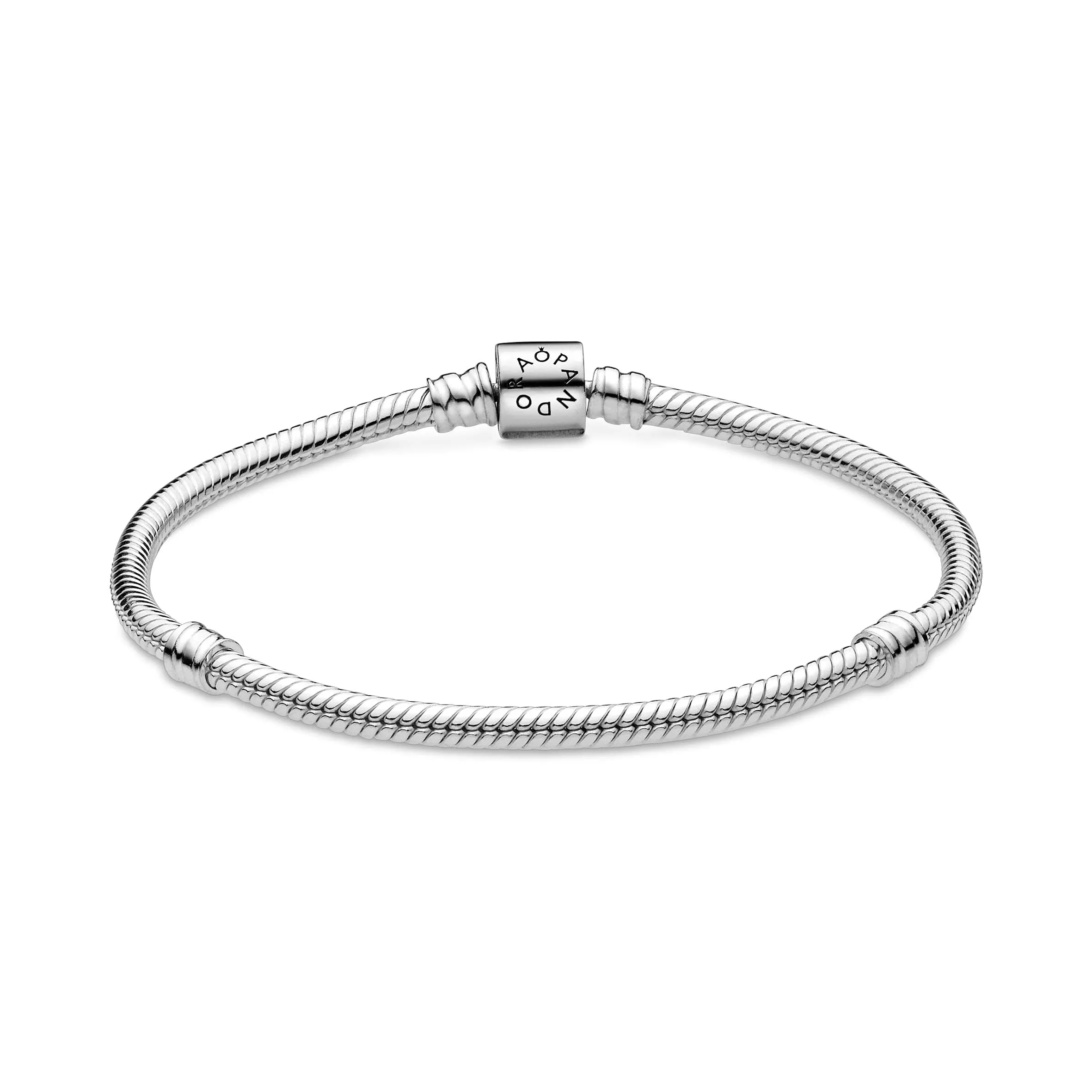 Pandora Icons Bracciale in maglia snake in argento Sterling, 19 cm - immagine 3