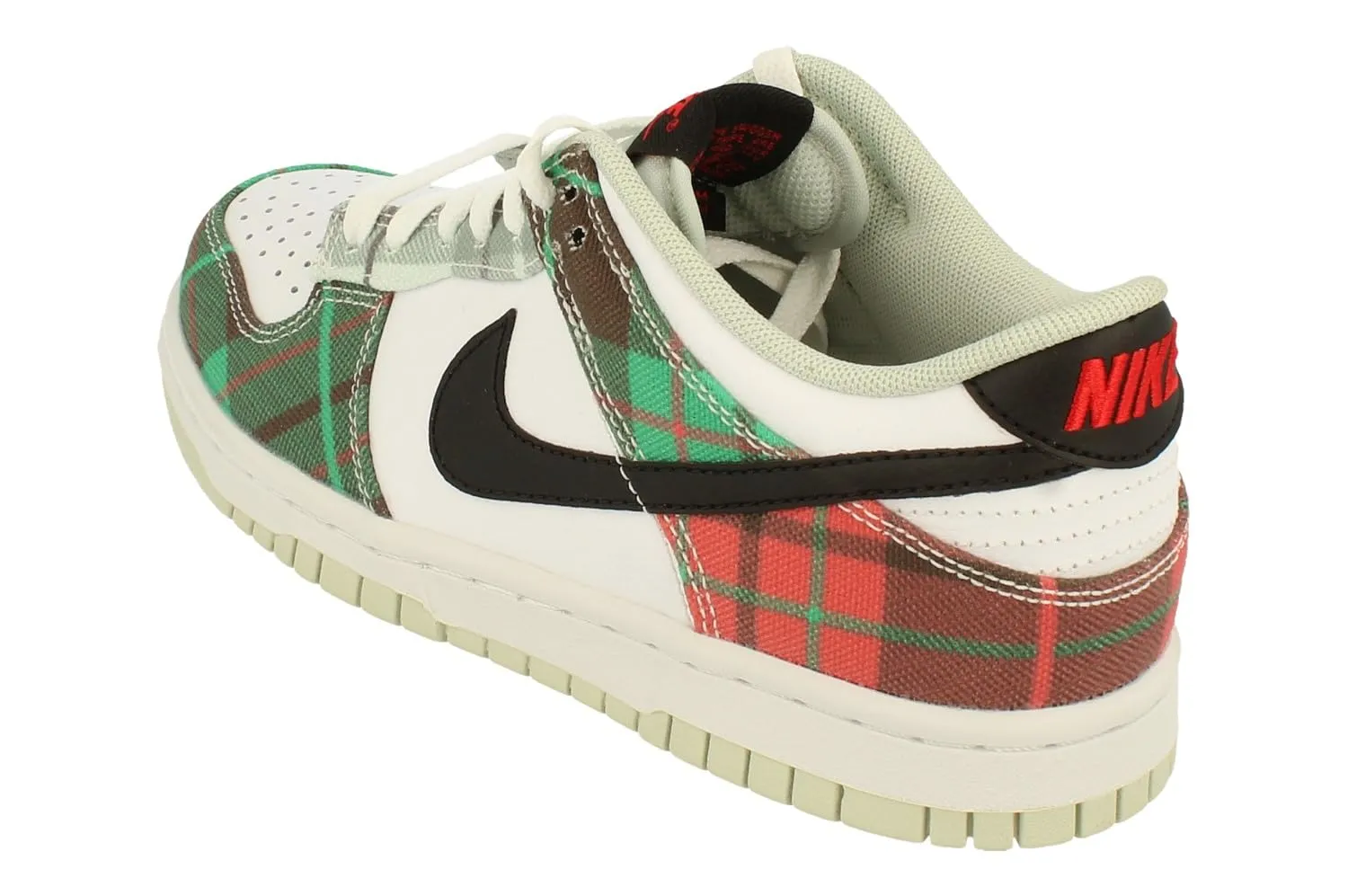 Nike Dunk Low SE 1 GS Trainers DV8919 - Bianco Nero Bianca 100, 38 EU - immagine 2