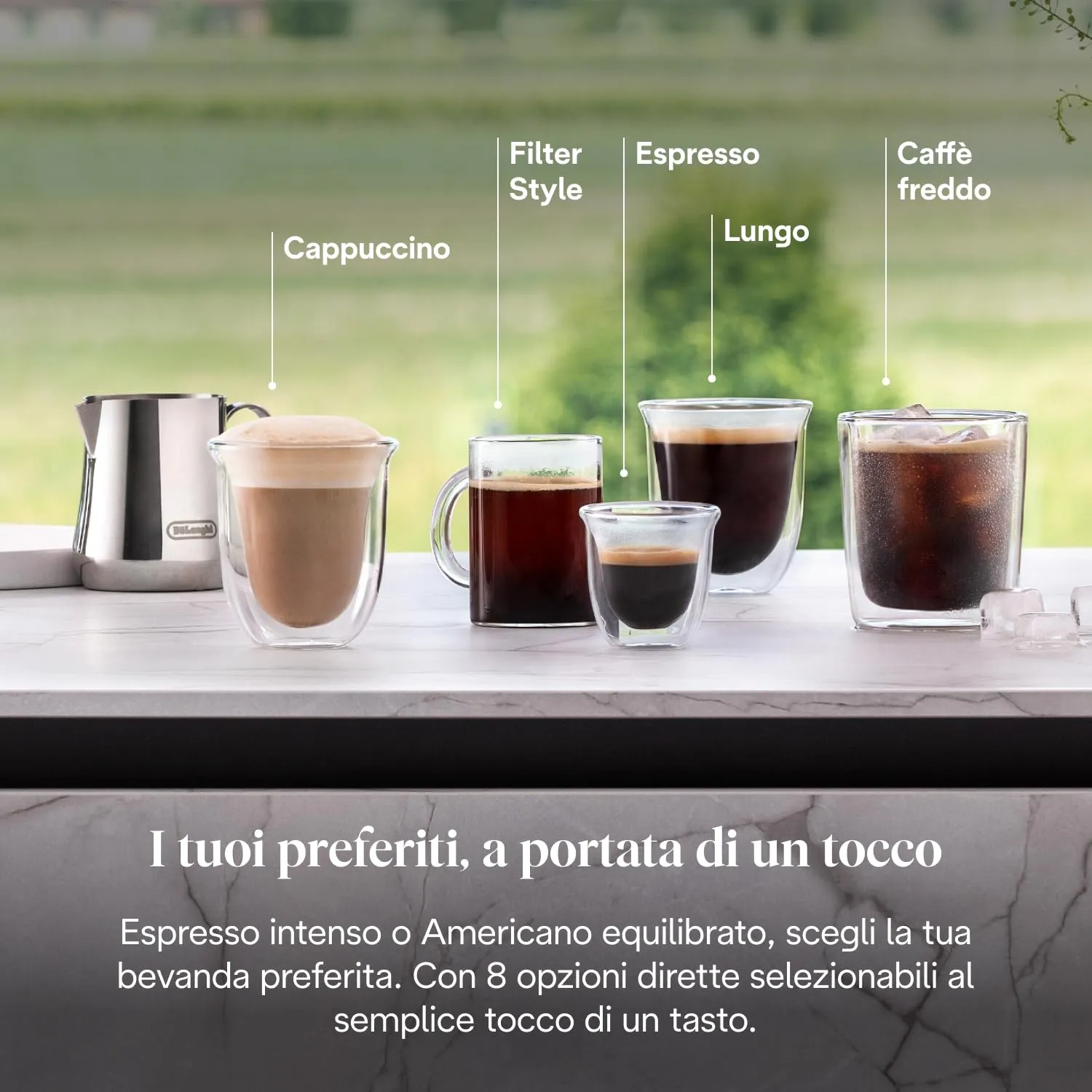 De'Longhi Rivelia Perfetto EXAM440.35.B Macchina da Caffè Automatica, Nero Onice - immagine 7