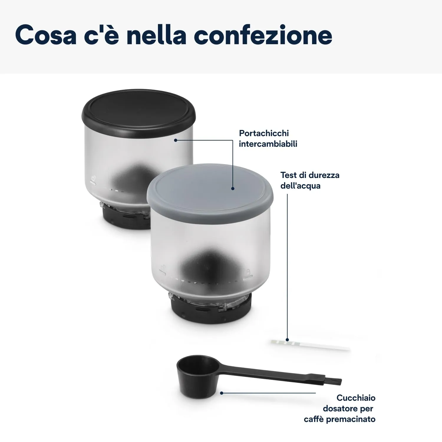 De'Longhi Rivelia Perfetto EXAM440.35.B Macchina da Caffè Automatica, Nero Onice - immagine 11