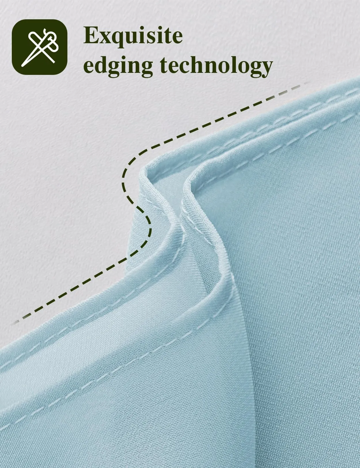 BEAUTELICATE Scialle Stola in Chiffon per Donna - Ice Blue, Taglia unica - immagine 4