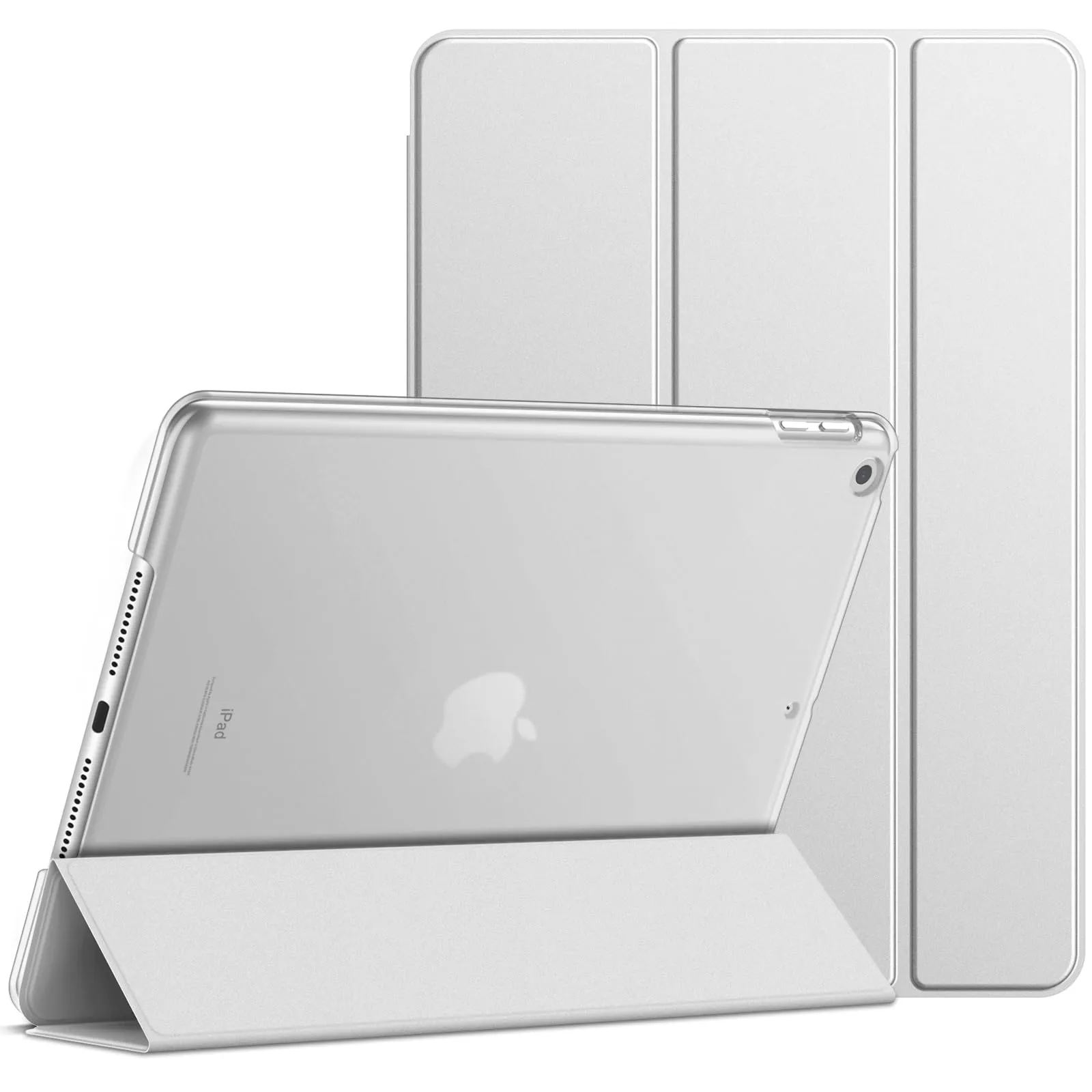 JETech Custodia per iPad 9ª/8ª/7ª Gen 10,2", Argento - immagine 1