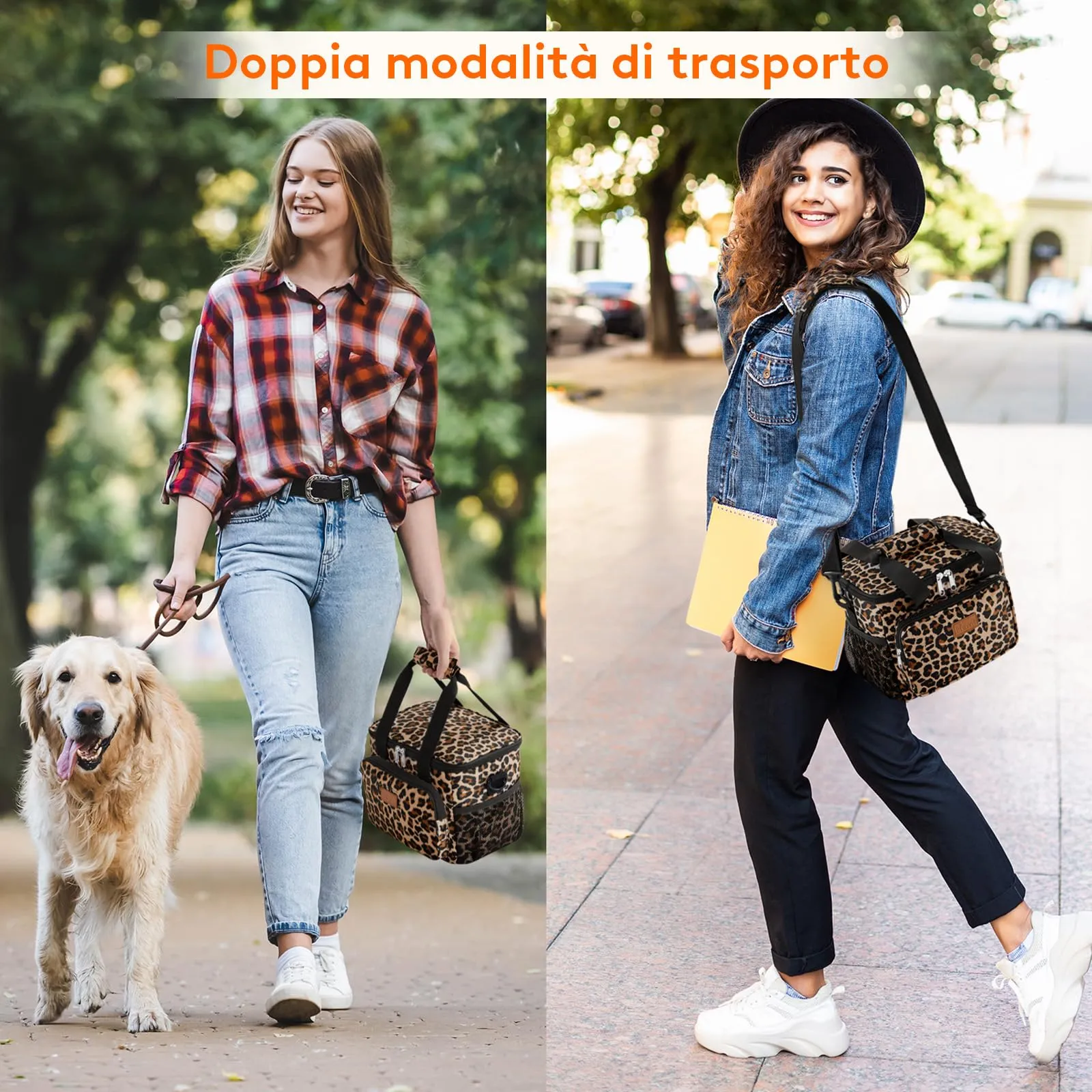 Lifewit Borsa Termica Porta Pranzo 9L, Borgogna - immagine 6