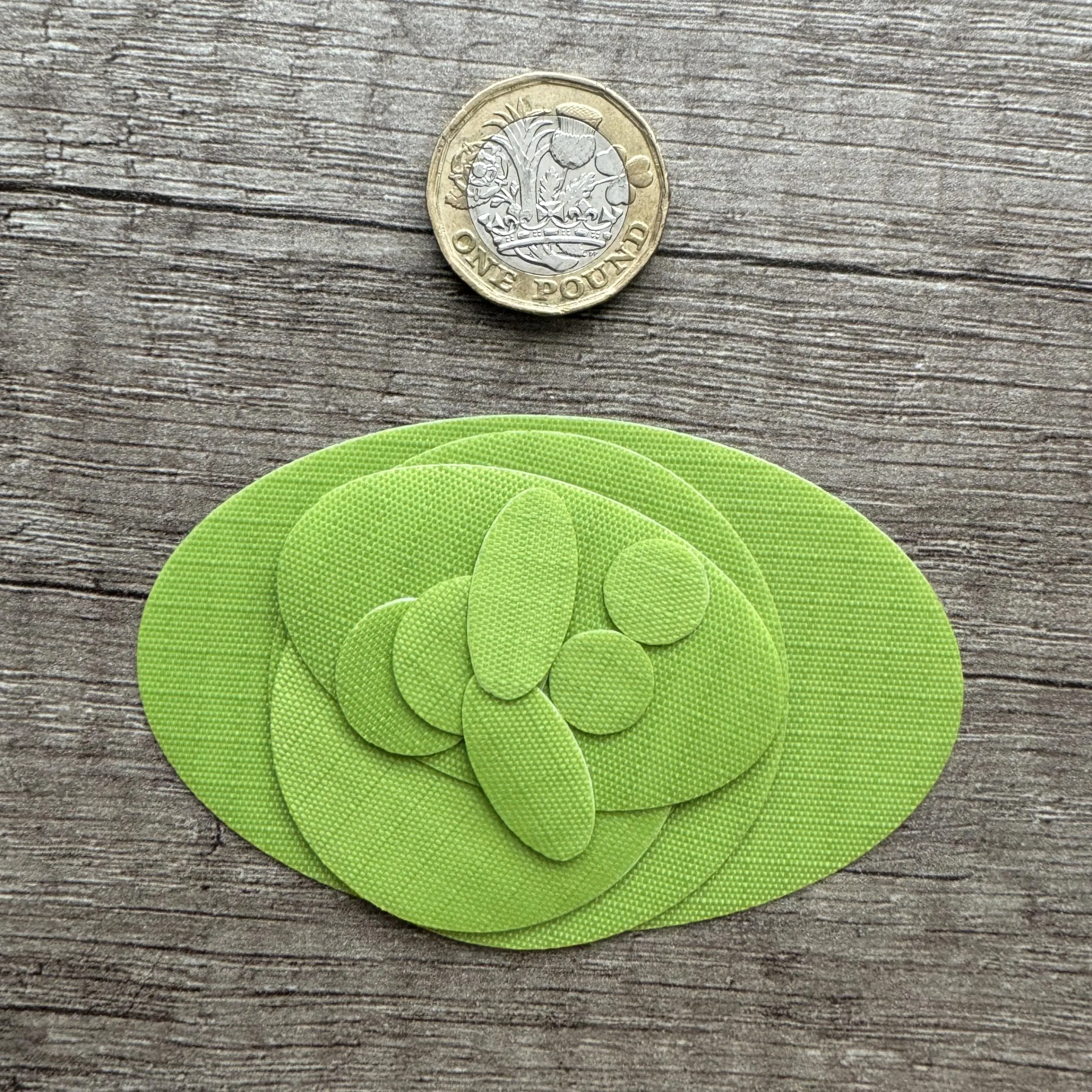 aZengear Toppe di Riparazione Impermeabili per Piumino e Tenda, 11 Pezzi, Verde Neon - immagine 6