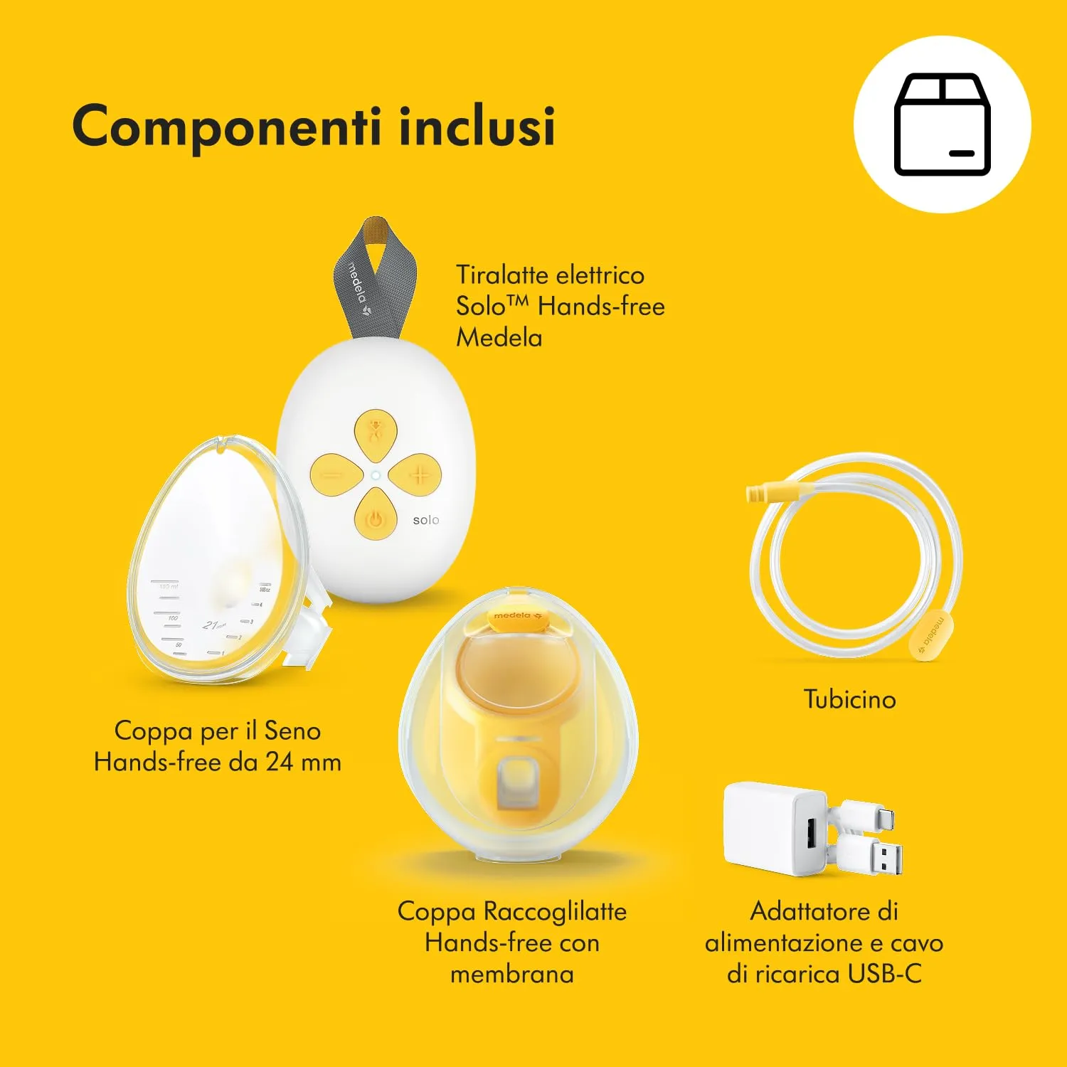 Medela Solo Tiralatte Elettrico Singolo Hands-free - immagine 12