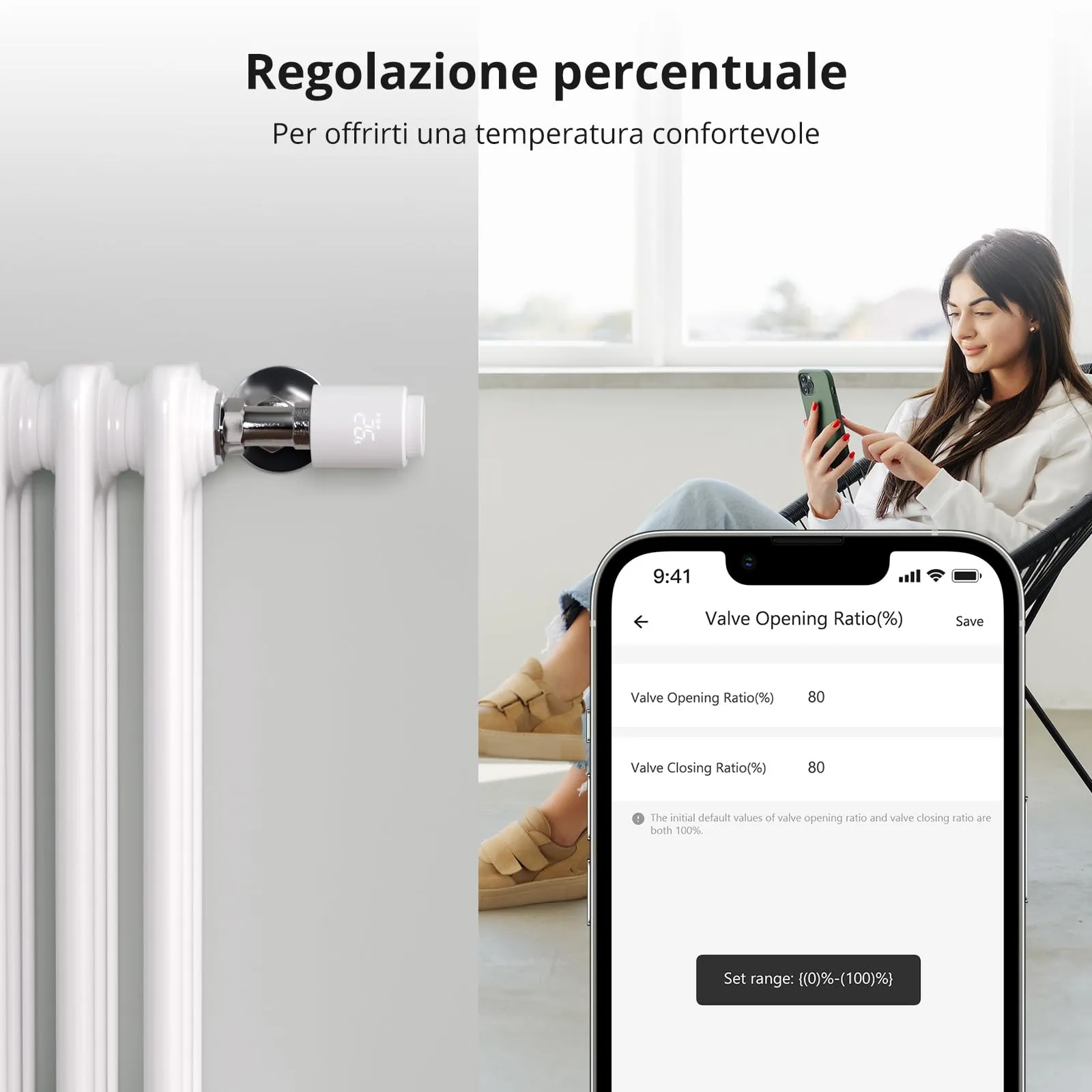 SONOFF TRVZB Valvola Termostatica Intelligente per Radiatore, Zigbee 3.0, Compatibile con Amazon Alexa e Home Assistant - immagine 6