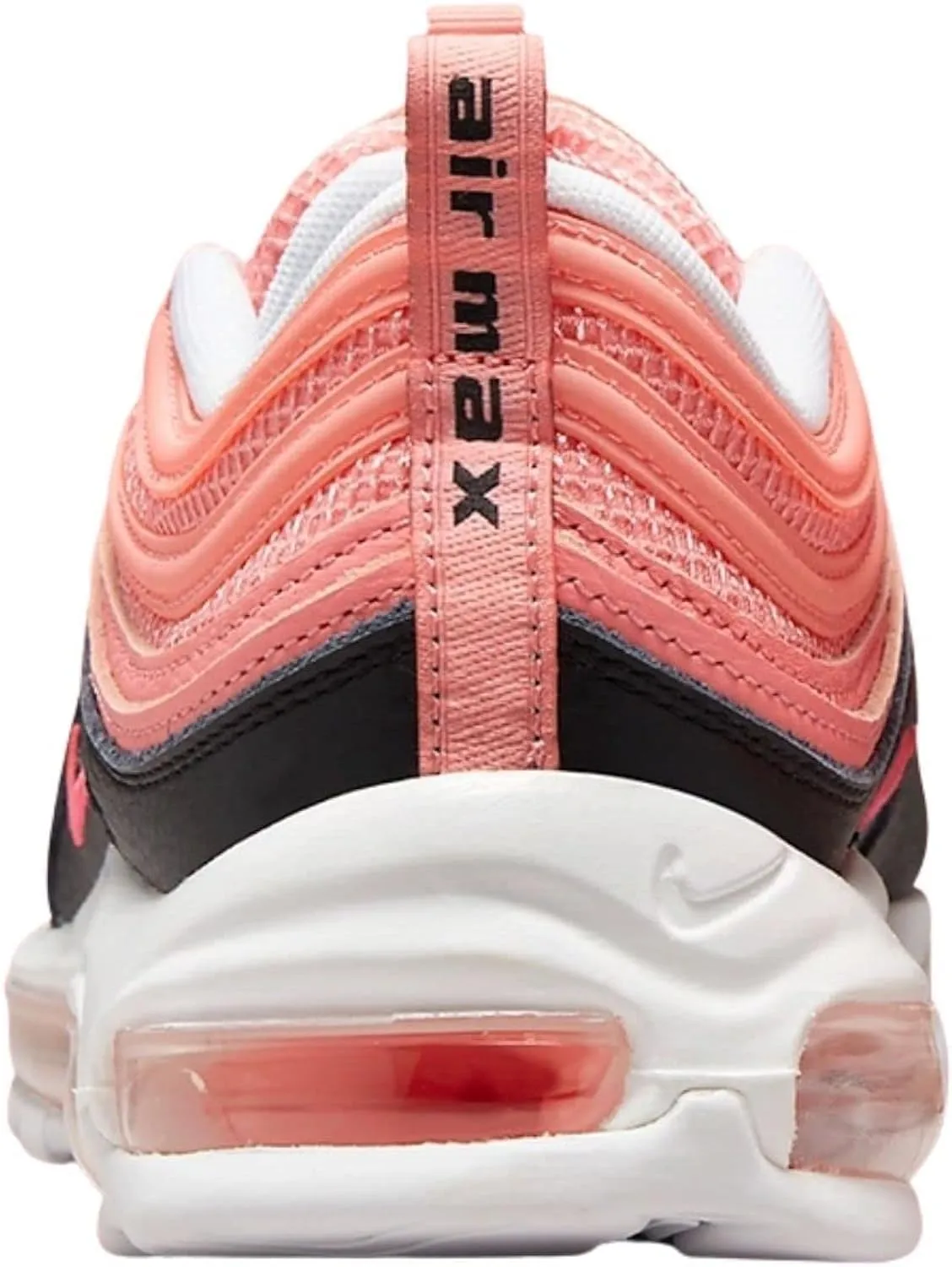 Nike Air Max 97 Men's Running Shoes, Size 45 EU, Pink Gaze Hyper Pink White - immagine 4
